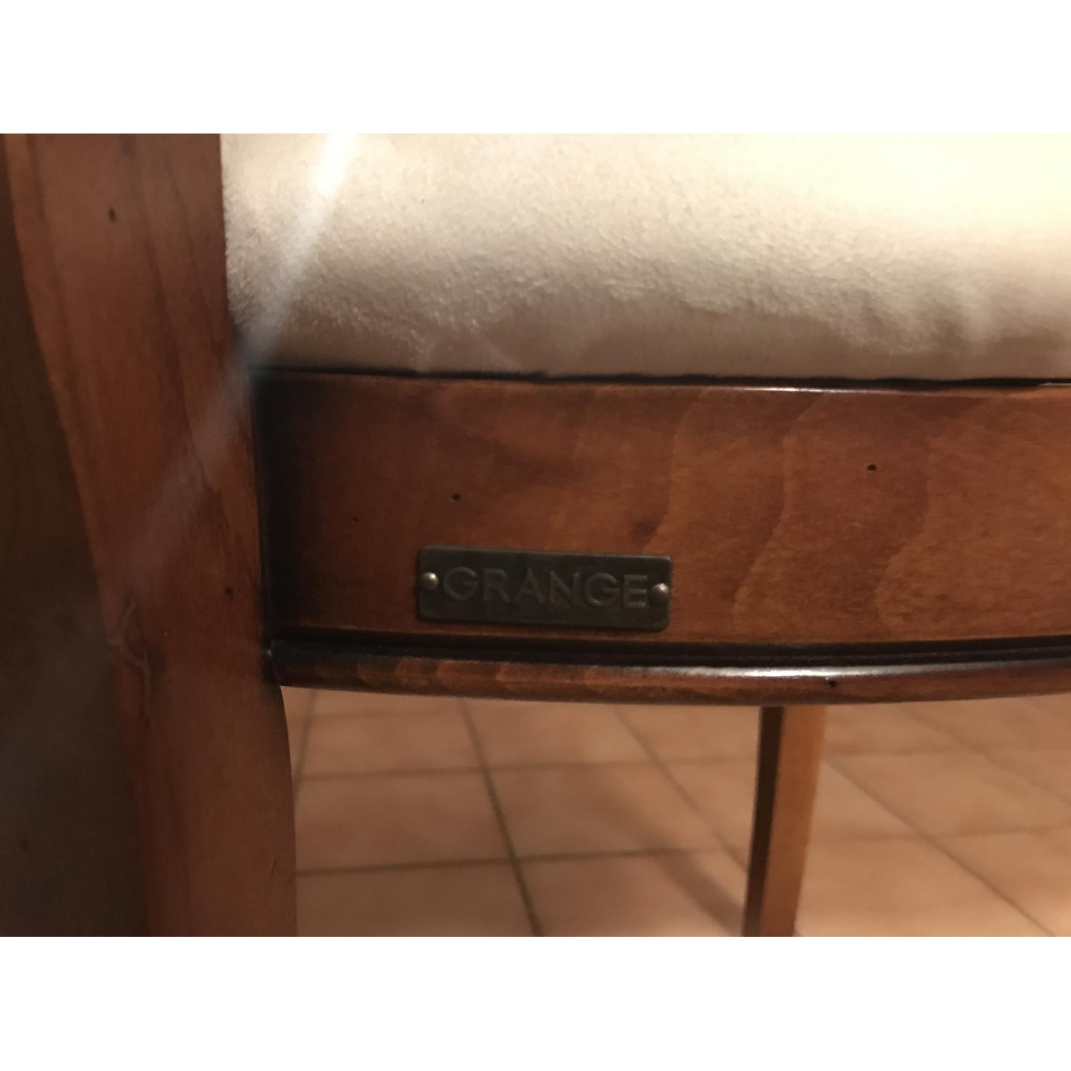 Bloomingdales Maple Table w/ 4 Grange Chairs & 2 Leaves - image-5