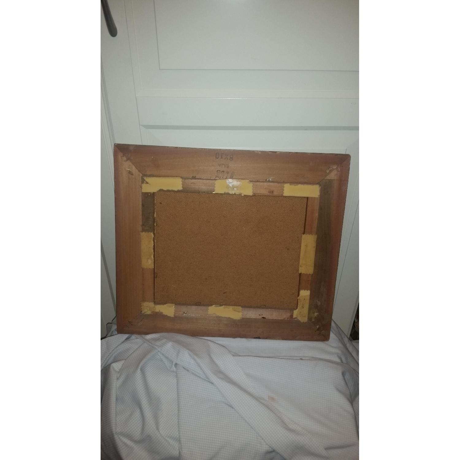 Vintage Signed Oil Painting - image-2