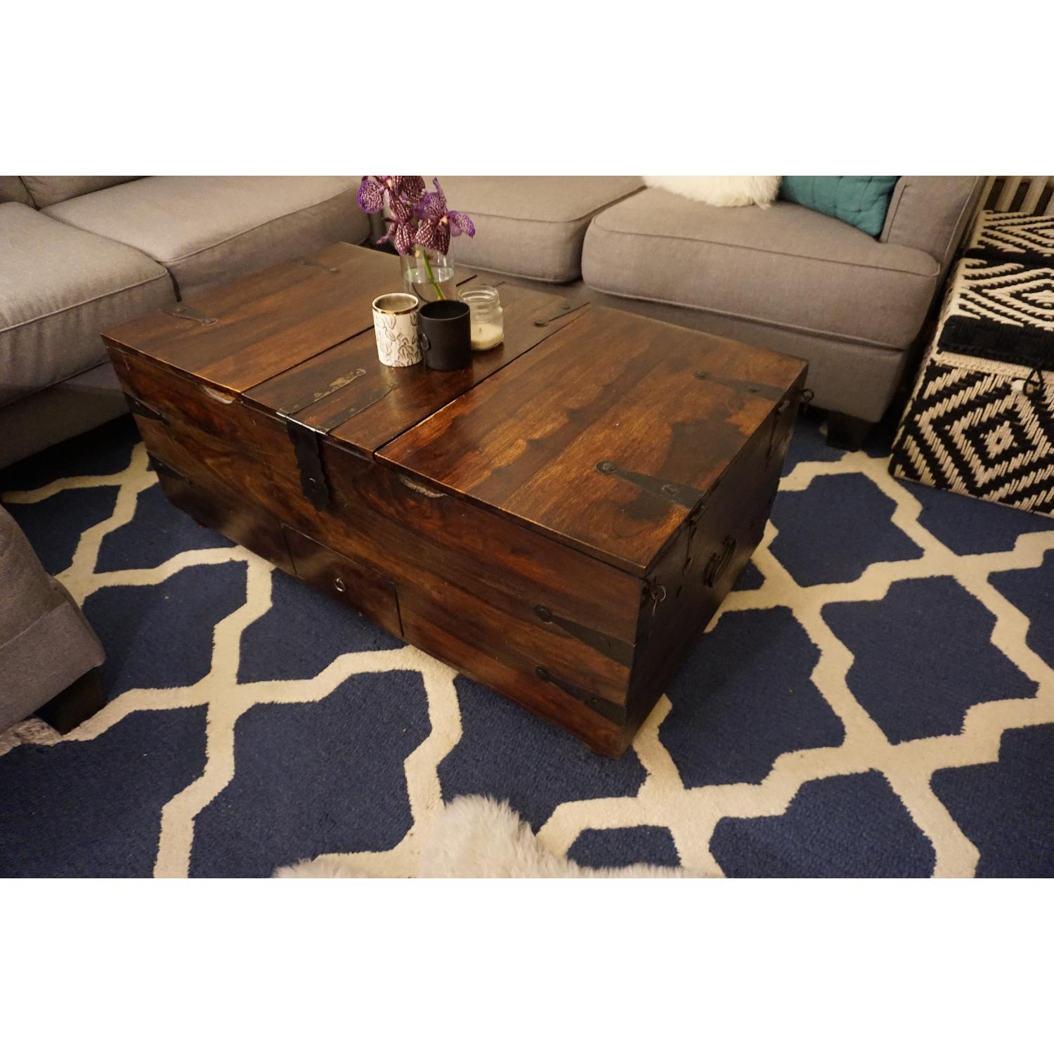 Pottery Barn Trunk - image-2