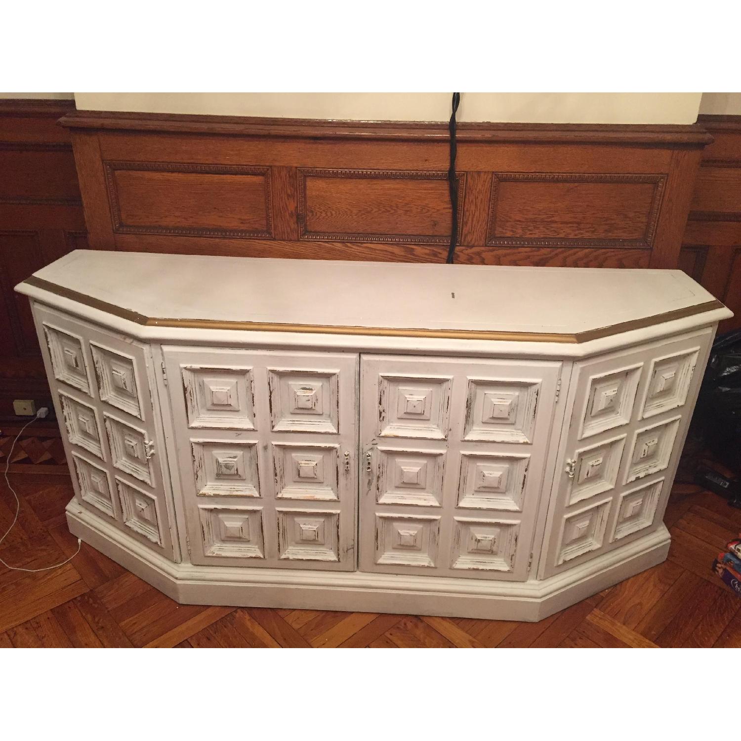 Refinished Antique Entertainment Center - image-1