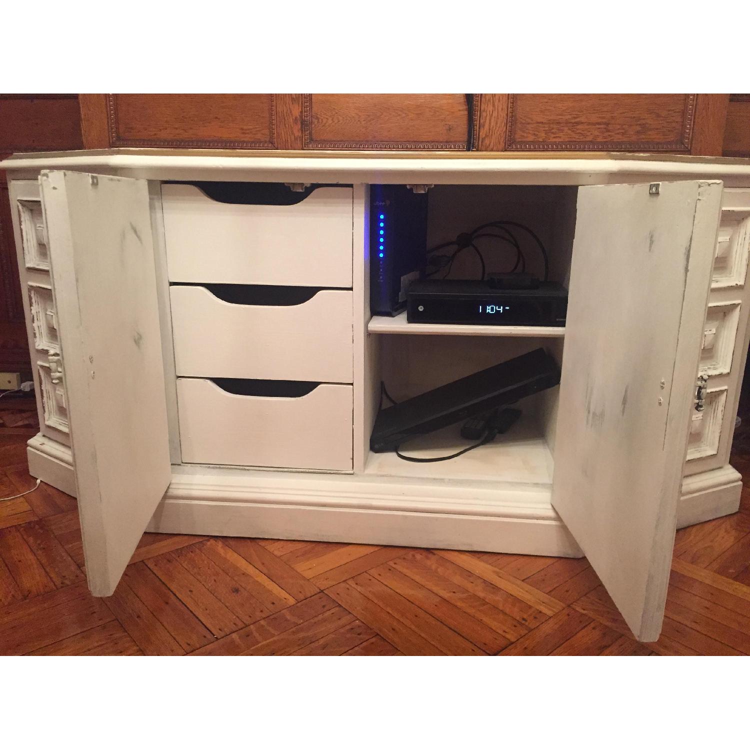 Refinished Antique Entertainment Center - image-5