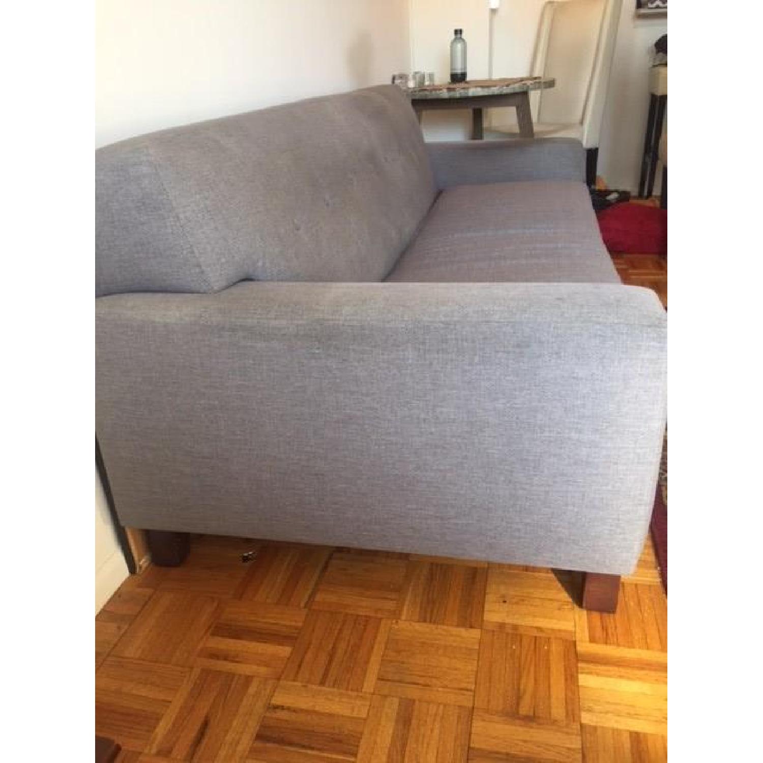 Crypton Fabrics Couch + Matching Armchair & Ottoman - image-2