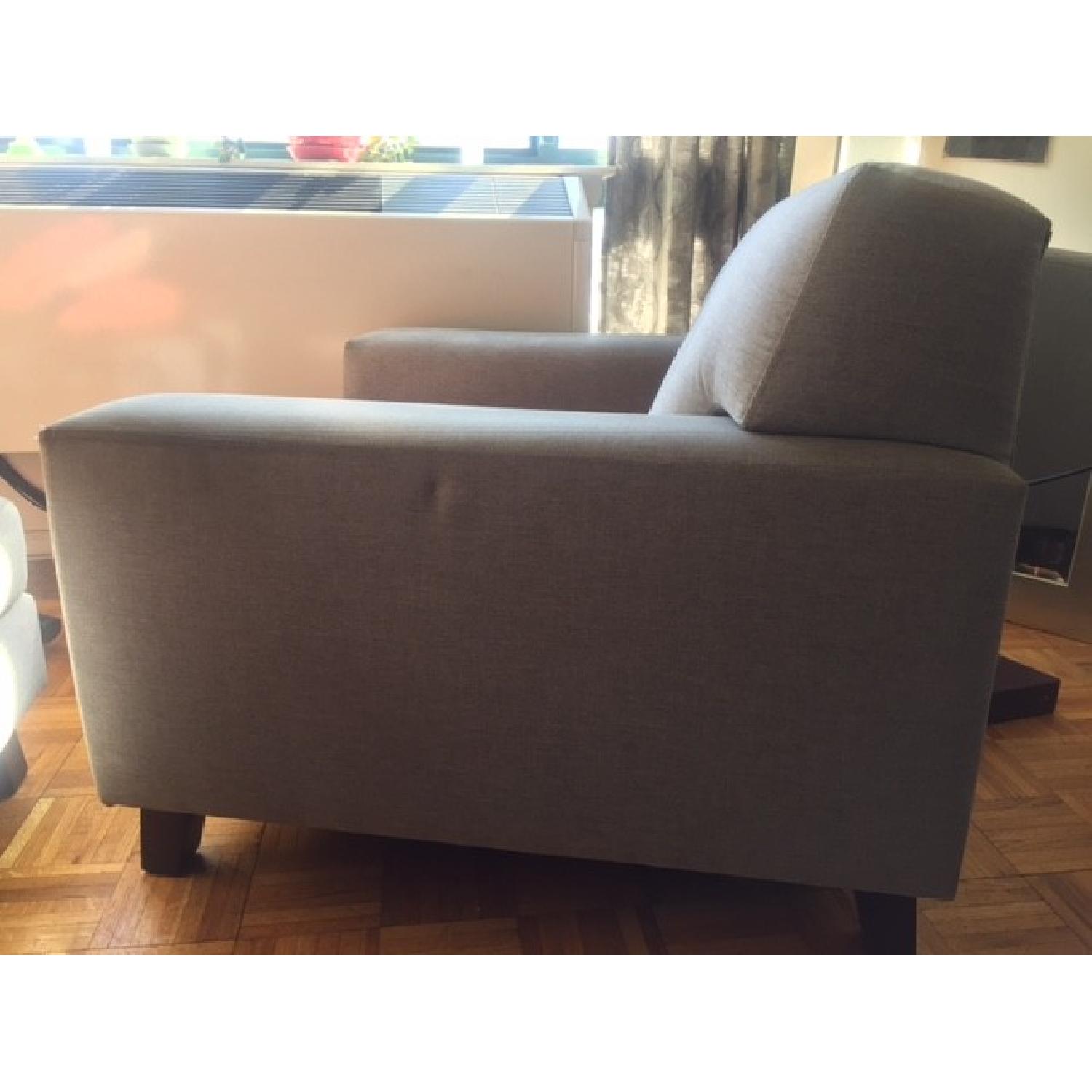 Crypton Fabrics Couch + Matching Armchair & Ottoman - image-8