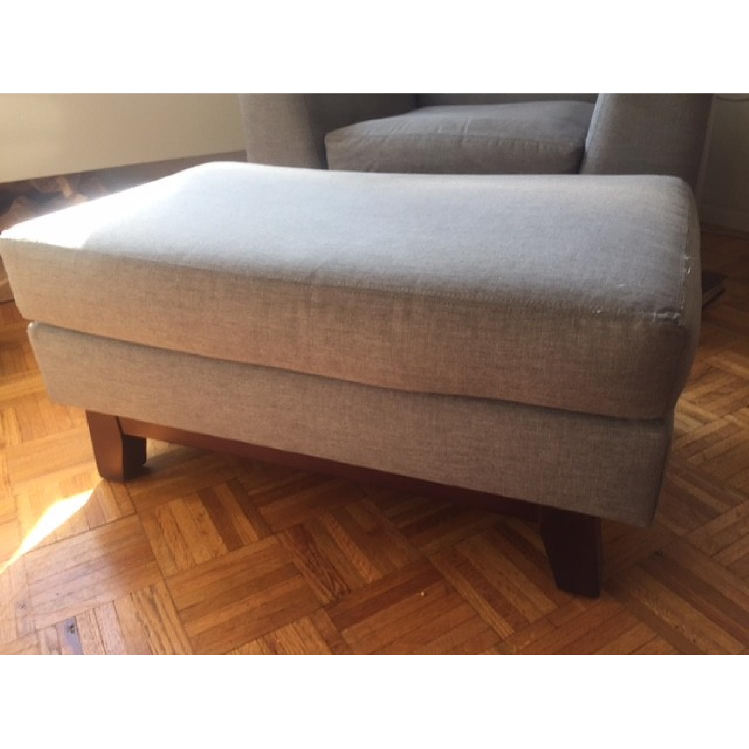 Crypton Fabrics Couch + Matching Armchair & Ottoman - image-10