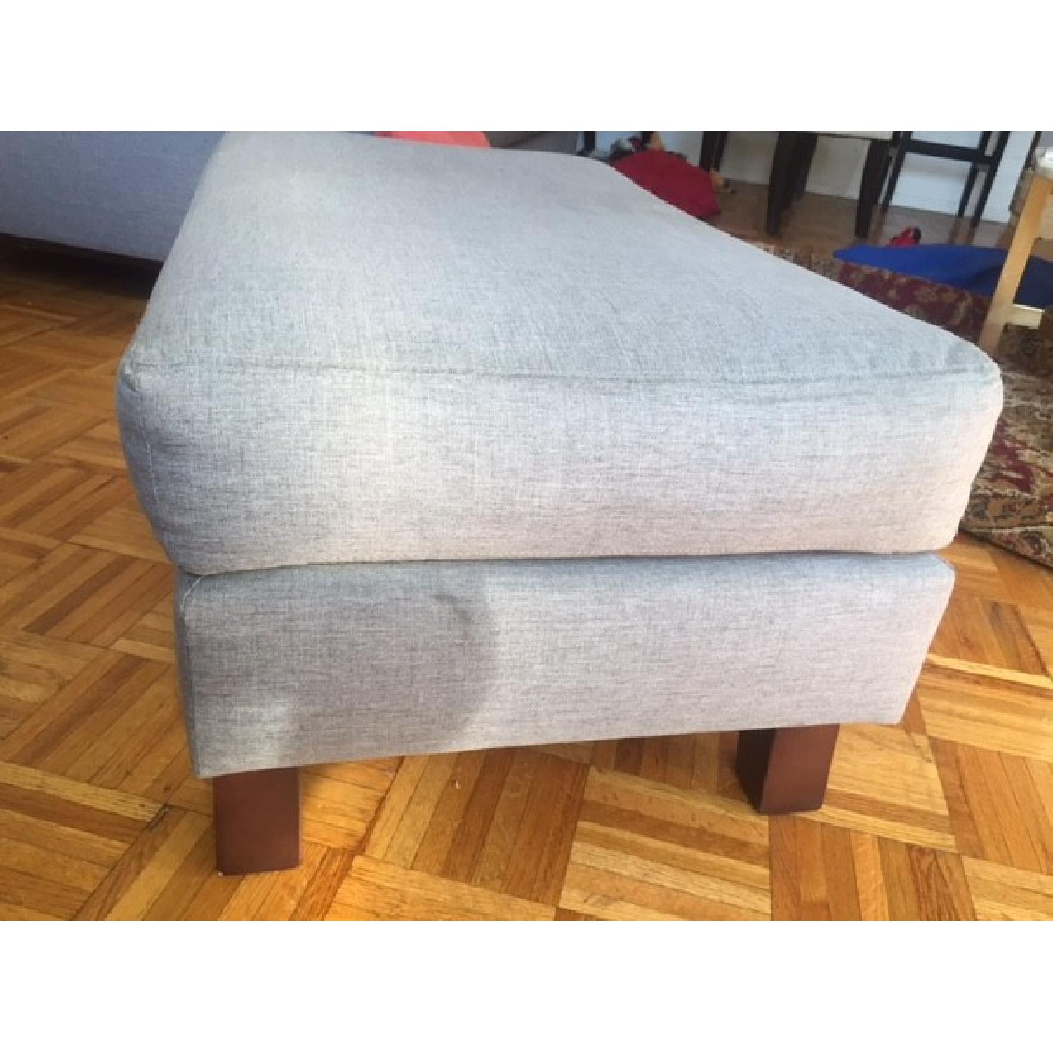 Crypton Fabrics Couch + Matching Armchair & Ottoman - image-11