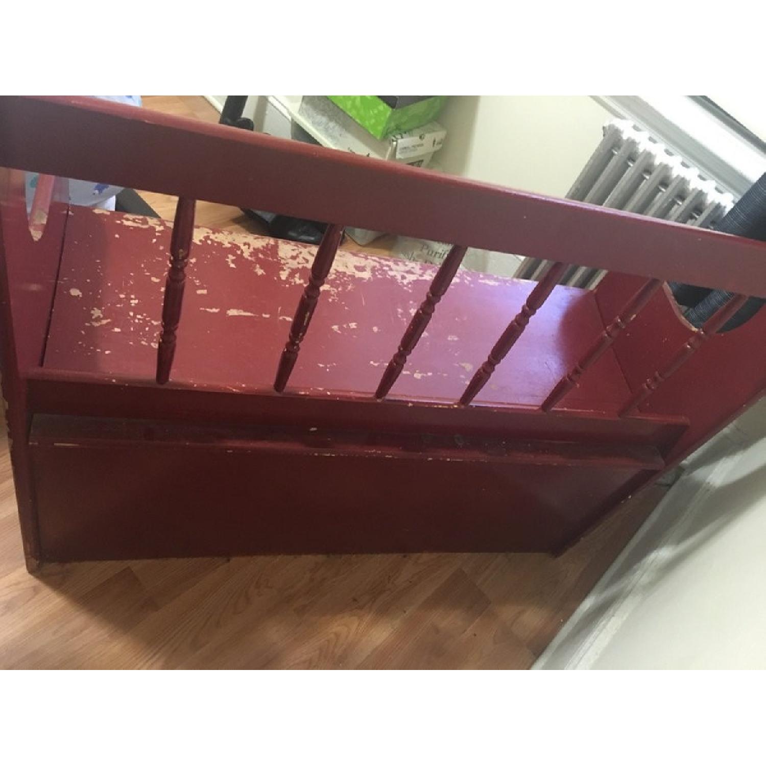 Antique Storage Bench - image-4