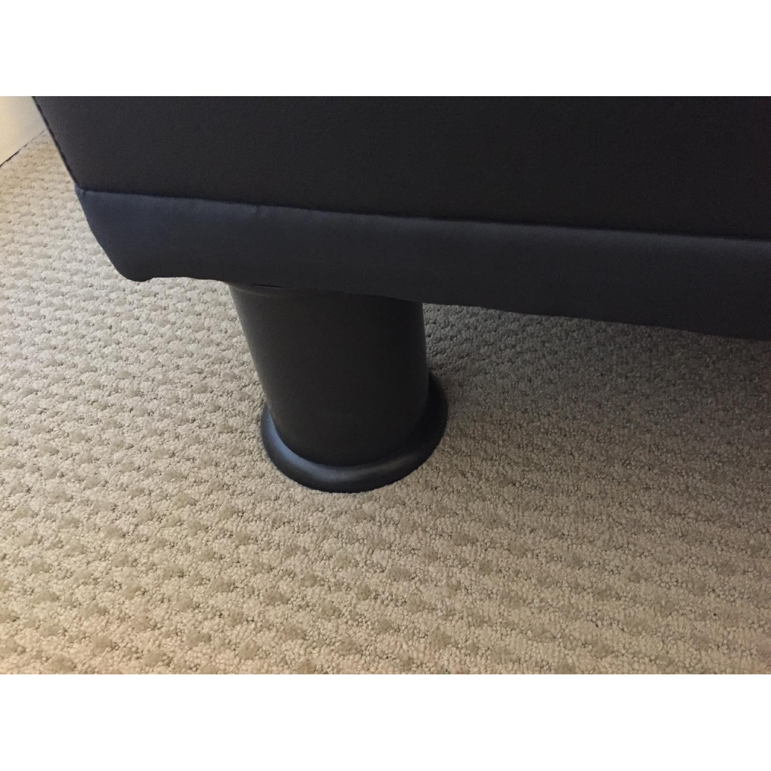 Phyllo Futon Sofa Bed in Black - image-4