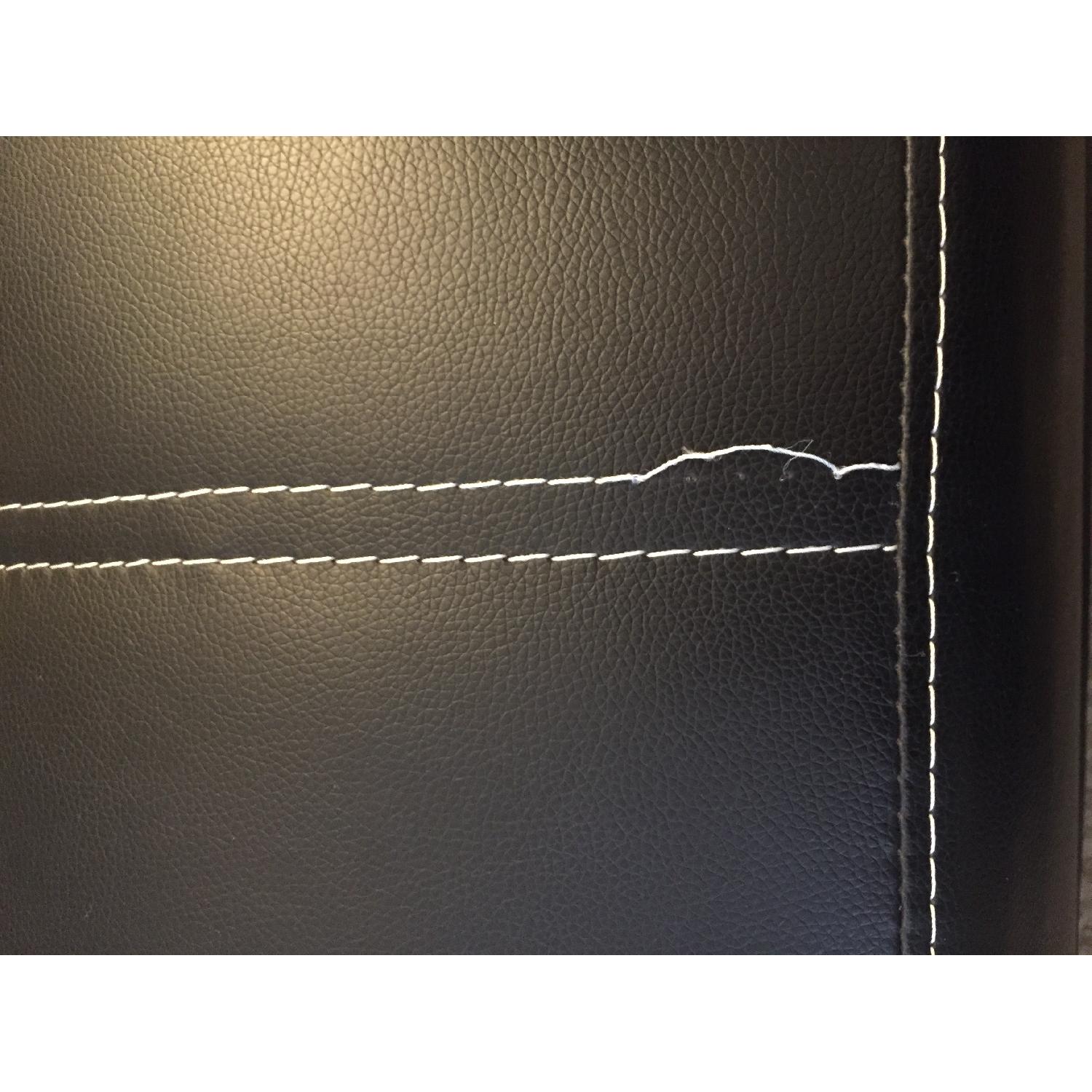 Phyllo Futon Sofa Bed in Black - image-5