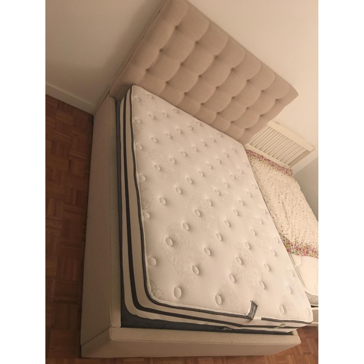 Macy's Abby King Size Bed Frame AptDeco