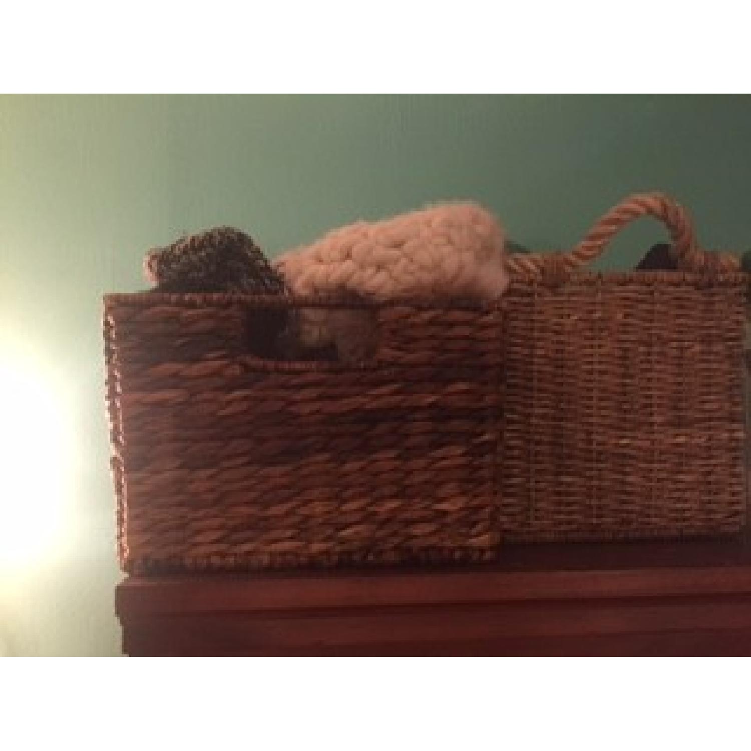 Pottery Barn Havana Woven Basket - image-2
