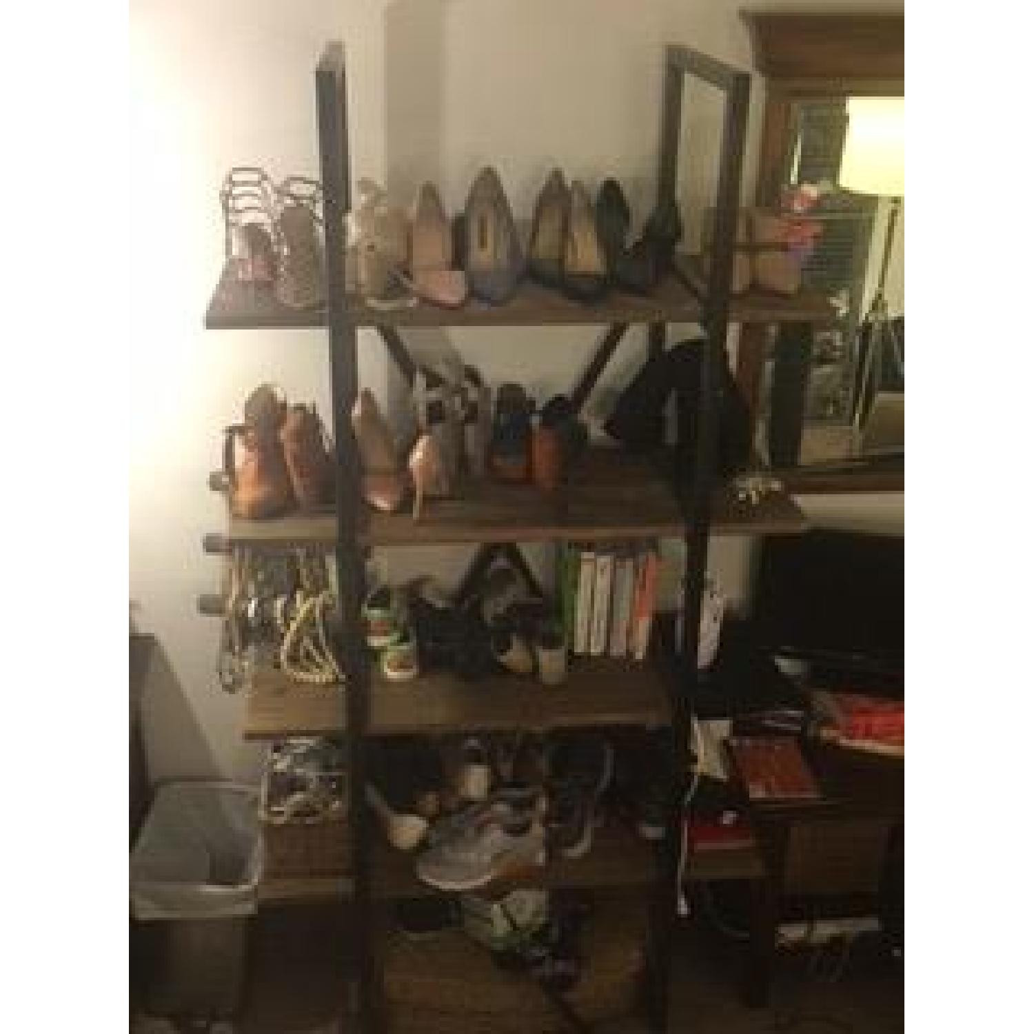 Restoration Hardware Wyatt Industrial Wooden Single Shelving - image-3