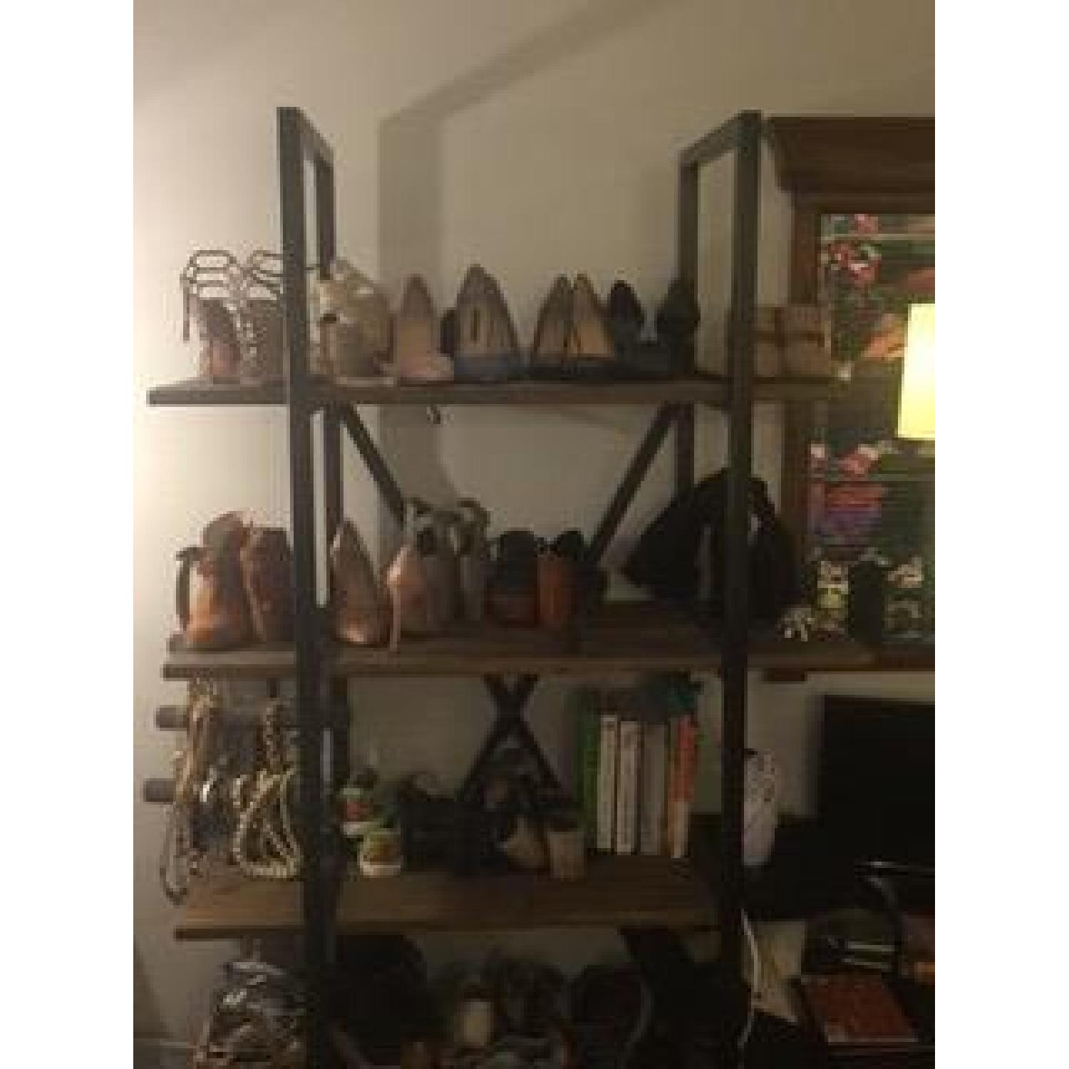 Restoration Hardware Wyatt Industrial Wooden Single Shelving - image-7