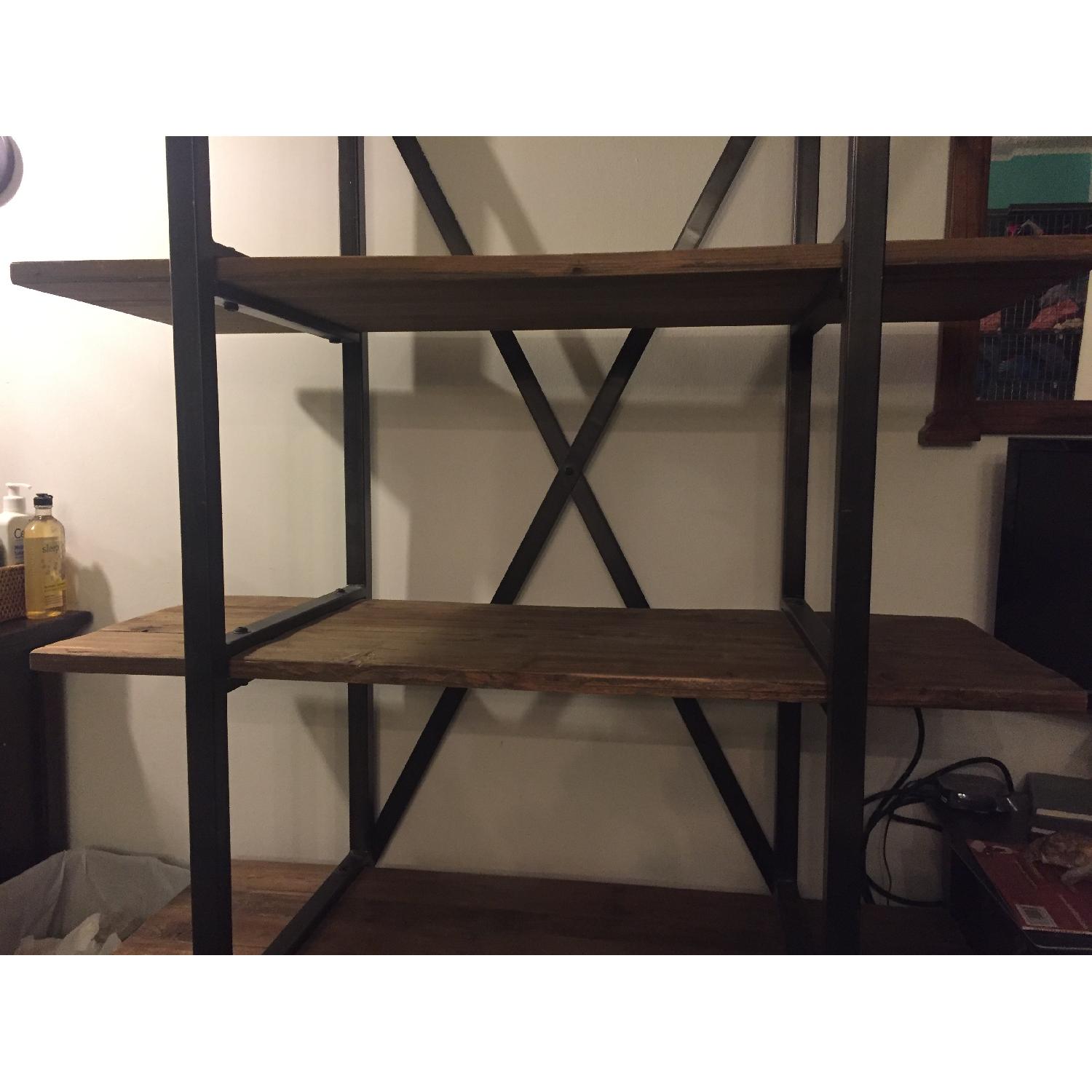 Restoration Hardware Wyatt Industrial Wooden Single Shelving - image-12