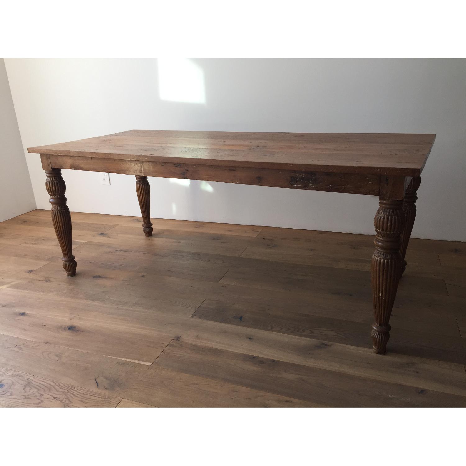 Indonesian Teak Dining Table - image-1