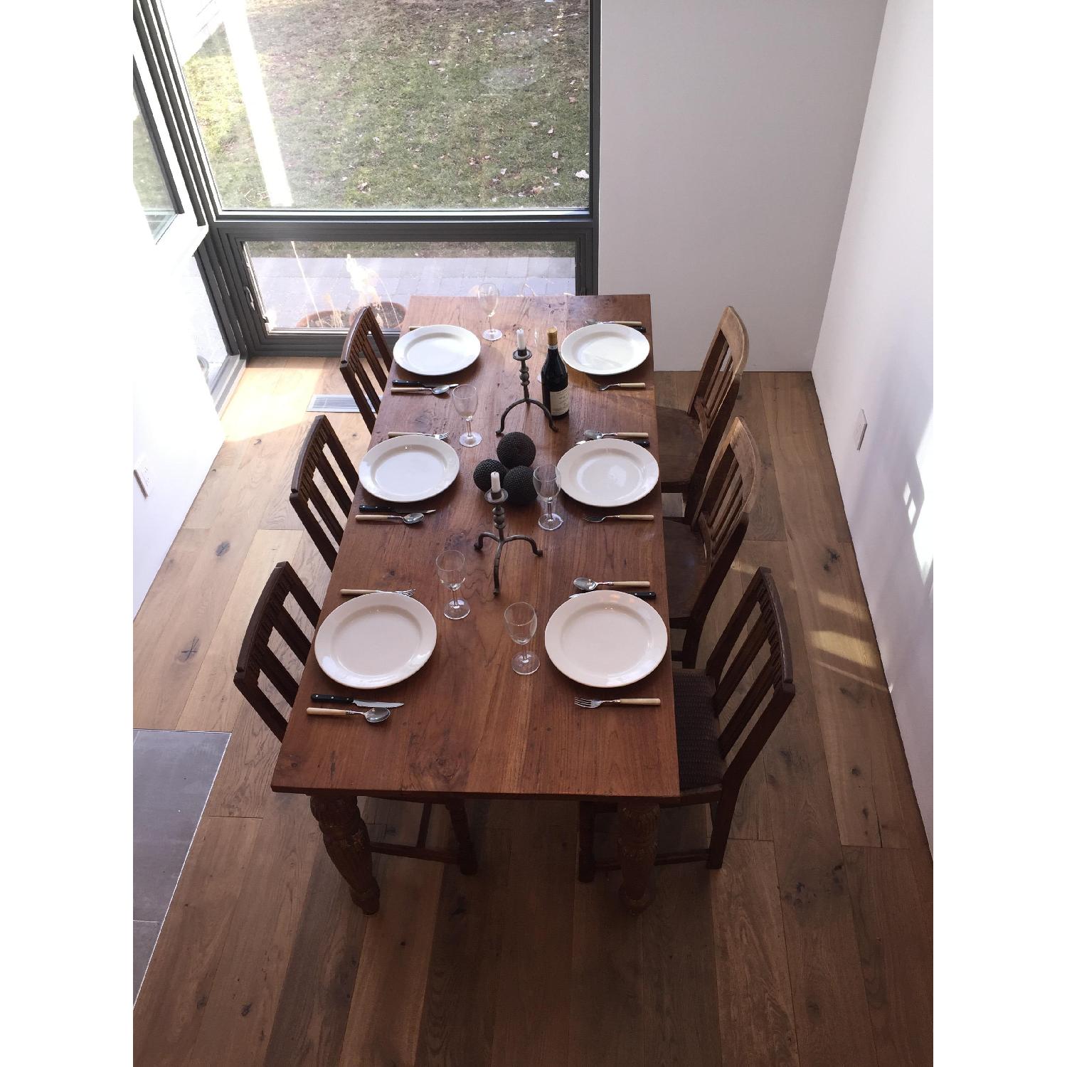 Indonesian Teak Dining Table - image-5