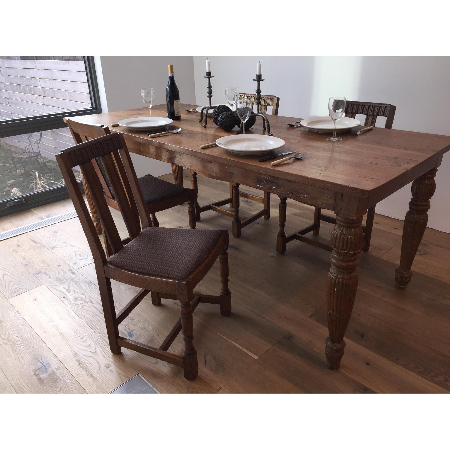 Indonesian Teak Dining Table - image-8