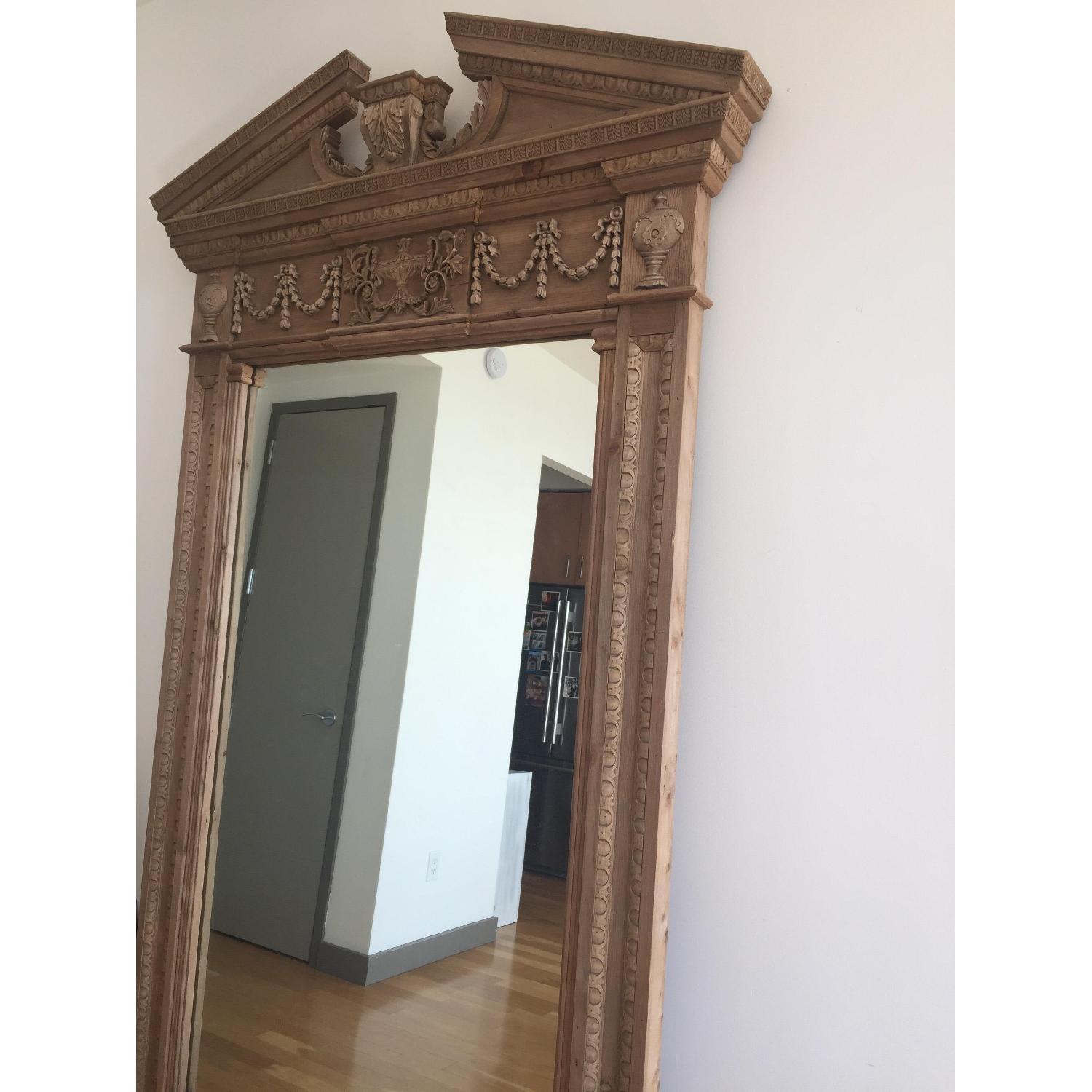 Restoration Hardware Full Size Entablature Mirror - image-3