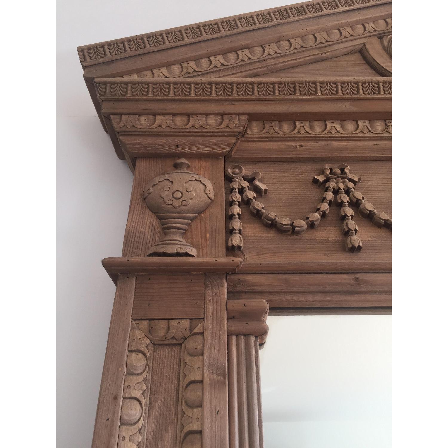 Restoration Hardware Full Size Entablature Mirror - image-5
