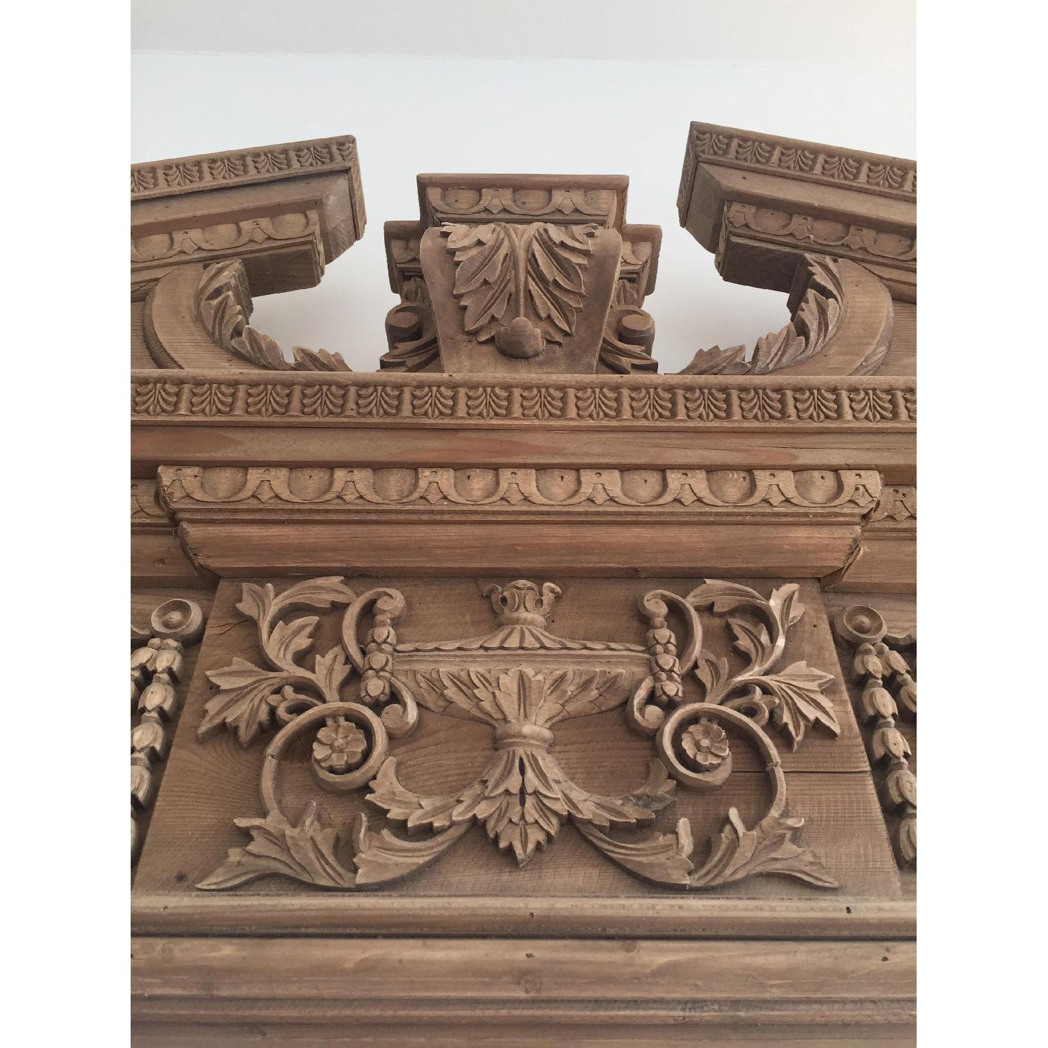 Restoration Hardware Full Size Entablature Mirror - image-6