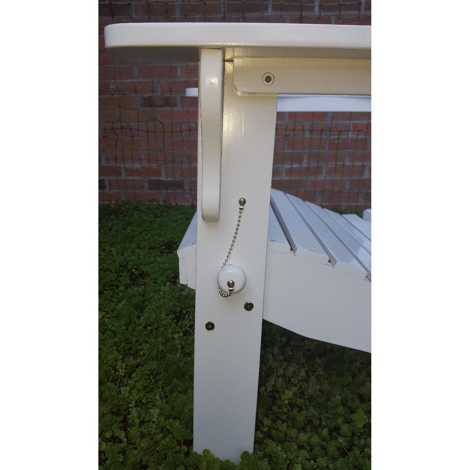 Solid Wood Folding Adirondack Chairs- Set of 2 - image-6