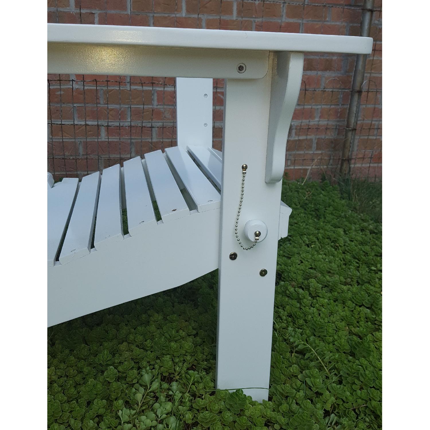 Solid Wood Folding Adirondack Chairs- Set of 2 - image-10