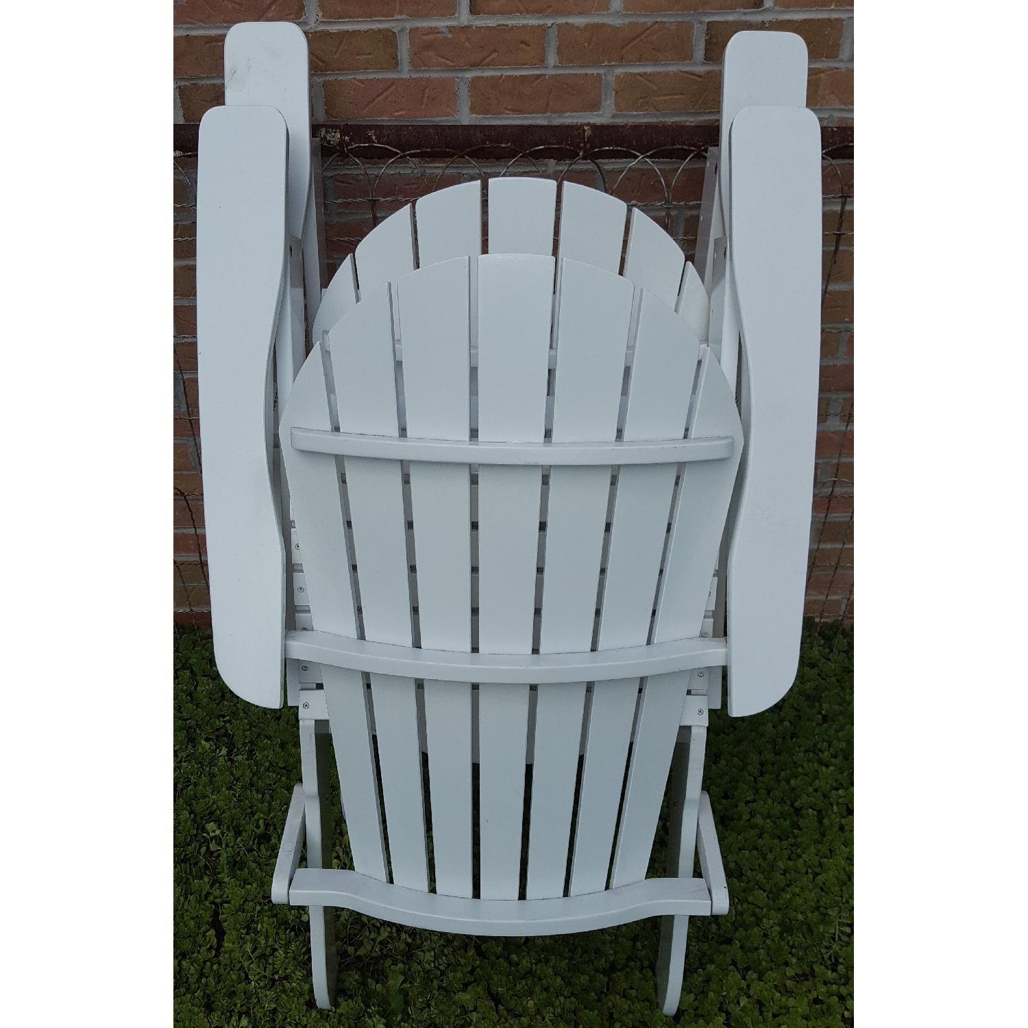 Solid Wood Folding Adirondack Chairs- Set of 2 - image-18
