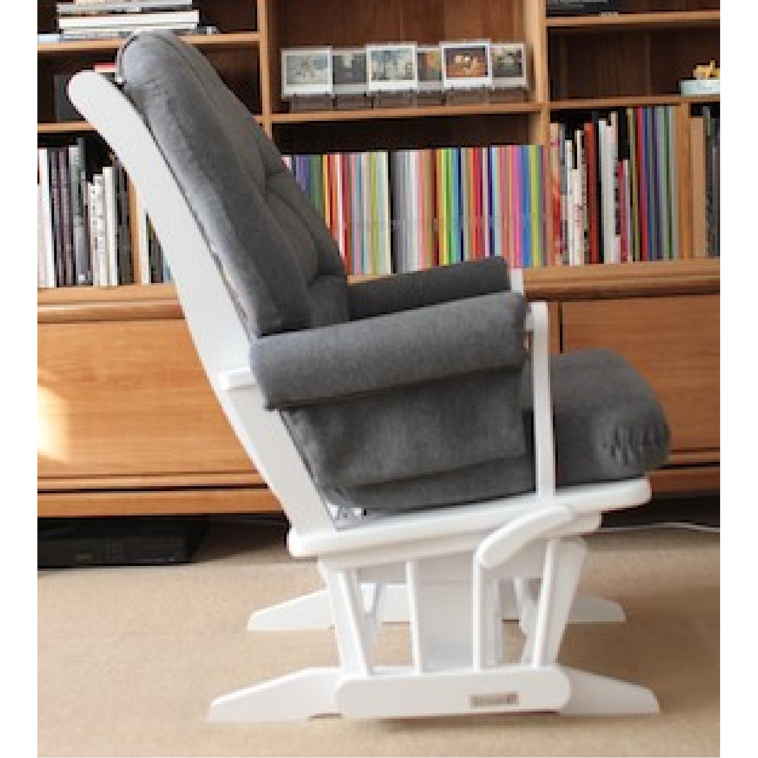 Dutailier Sleigh Glider-Multiposition Recliner & Ottoman - image-3