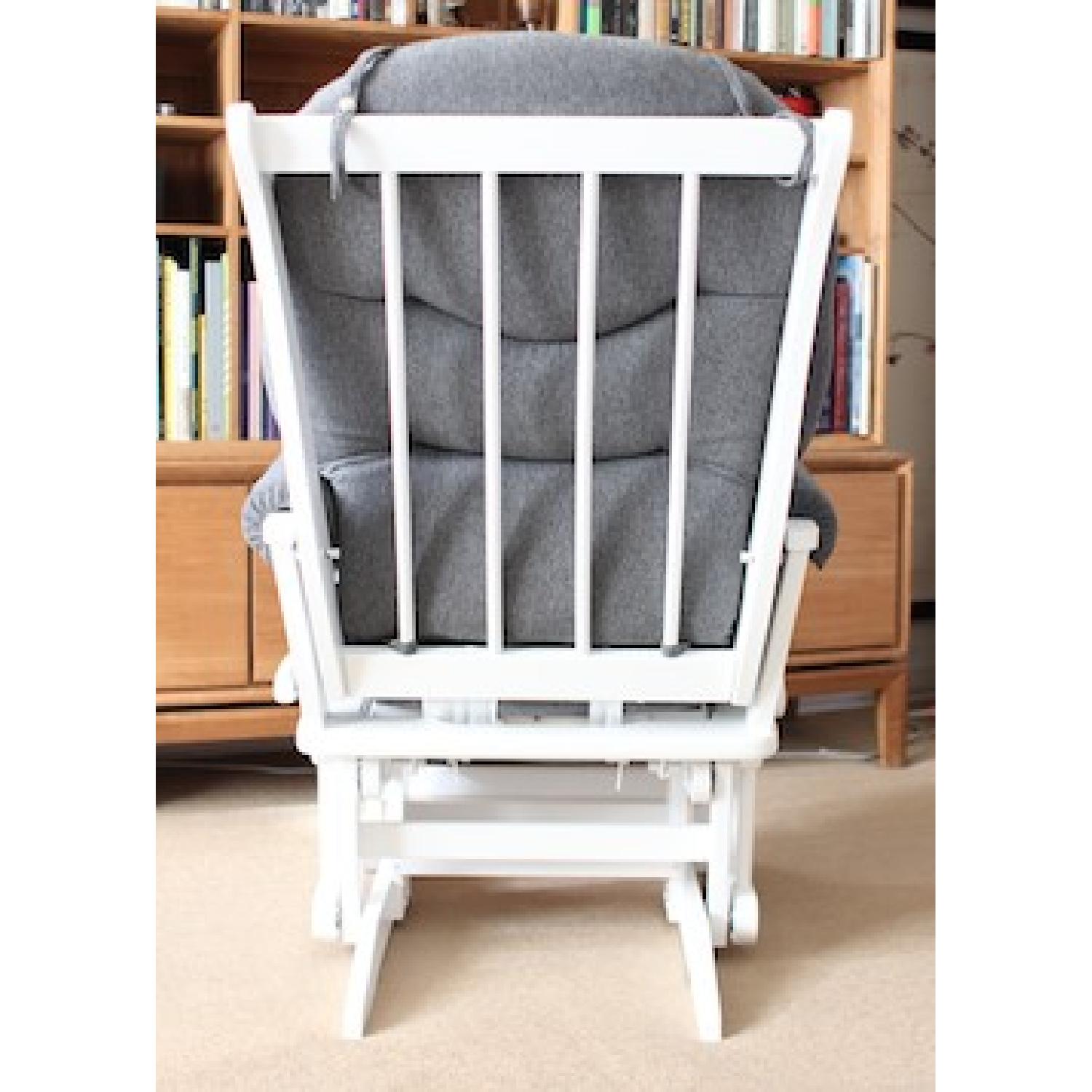 Dutailier Sleigh Glider-Multiposition Recliner & Ottoman - image-4