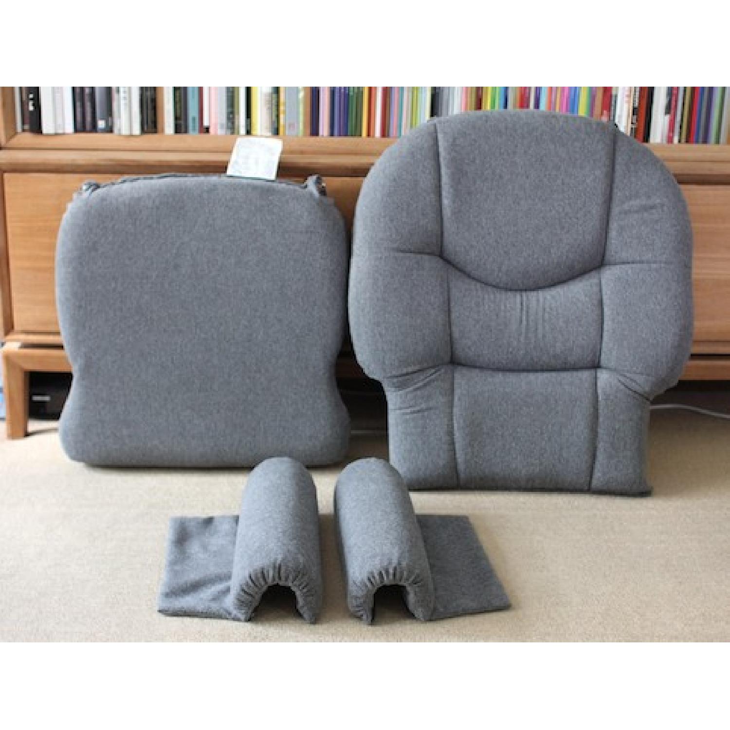 Dutailier Sleigh Glider-Multiposition Recliner & Ottoman - image-7