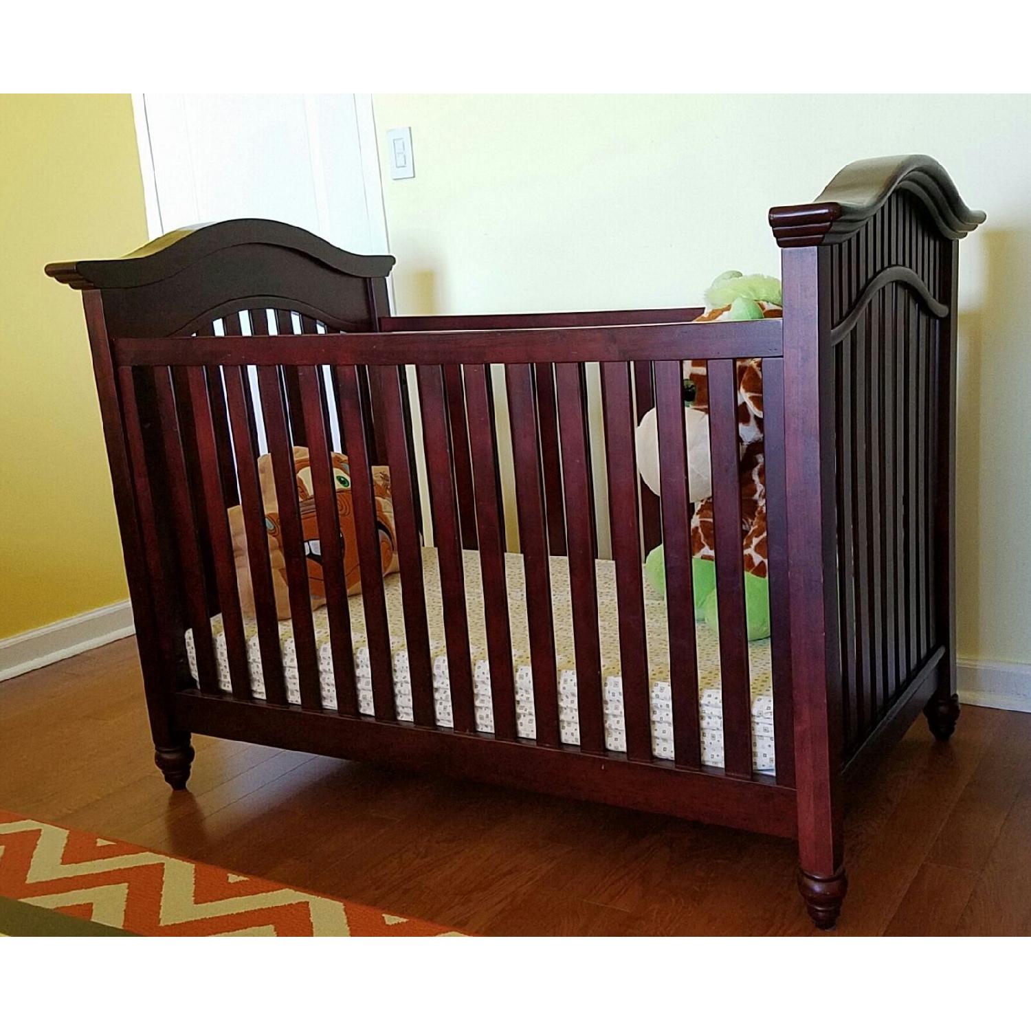 Babies R Us Babi Italia Solid-Wood Convertible Crib - AptDeco