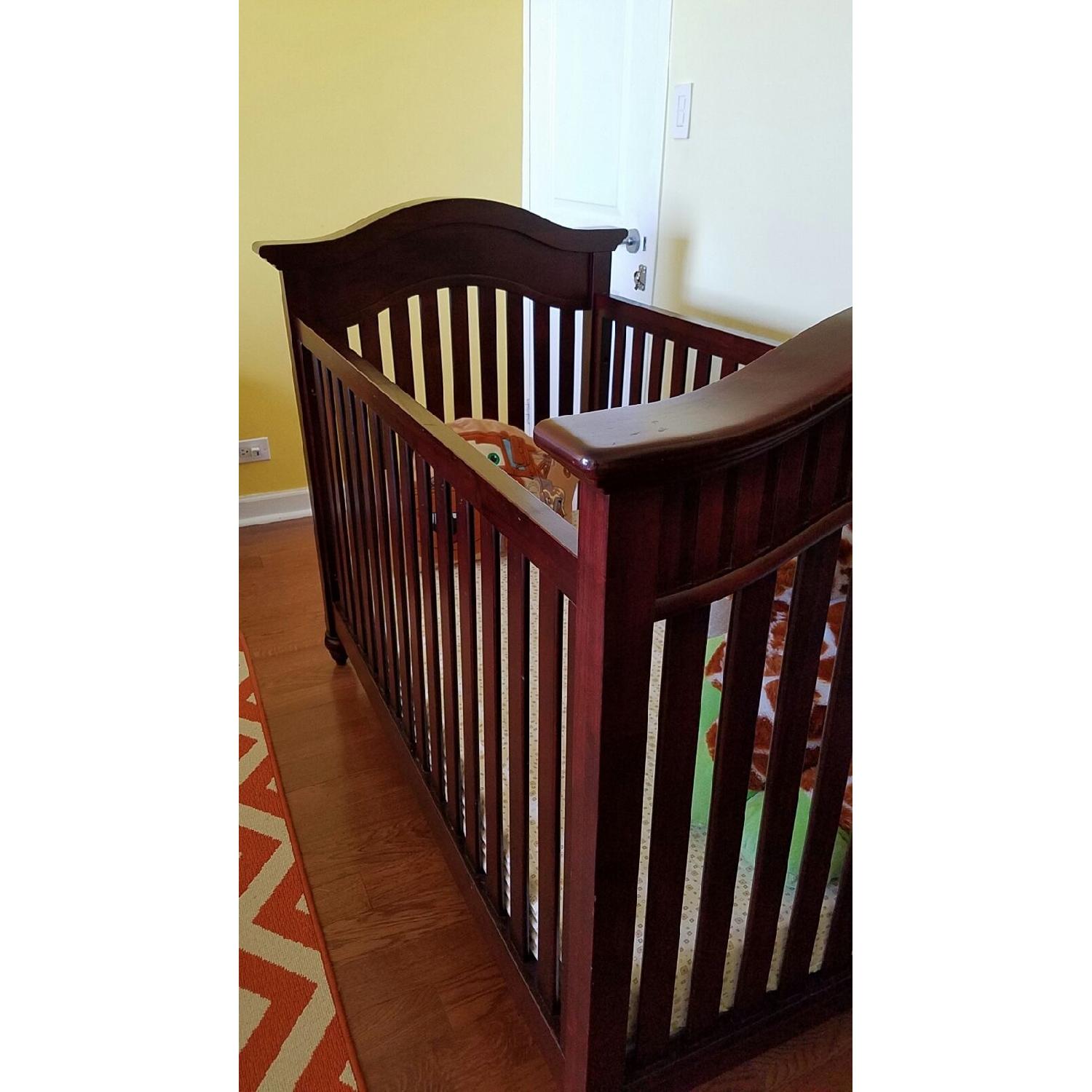 Babies R Us Babi Italia Solid-Wood Convertible Crib - AptDeco