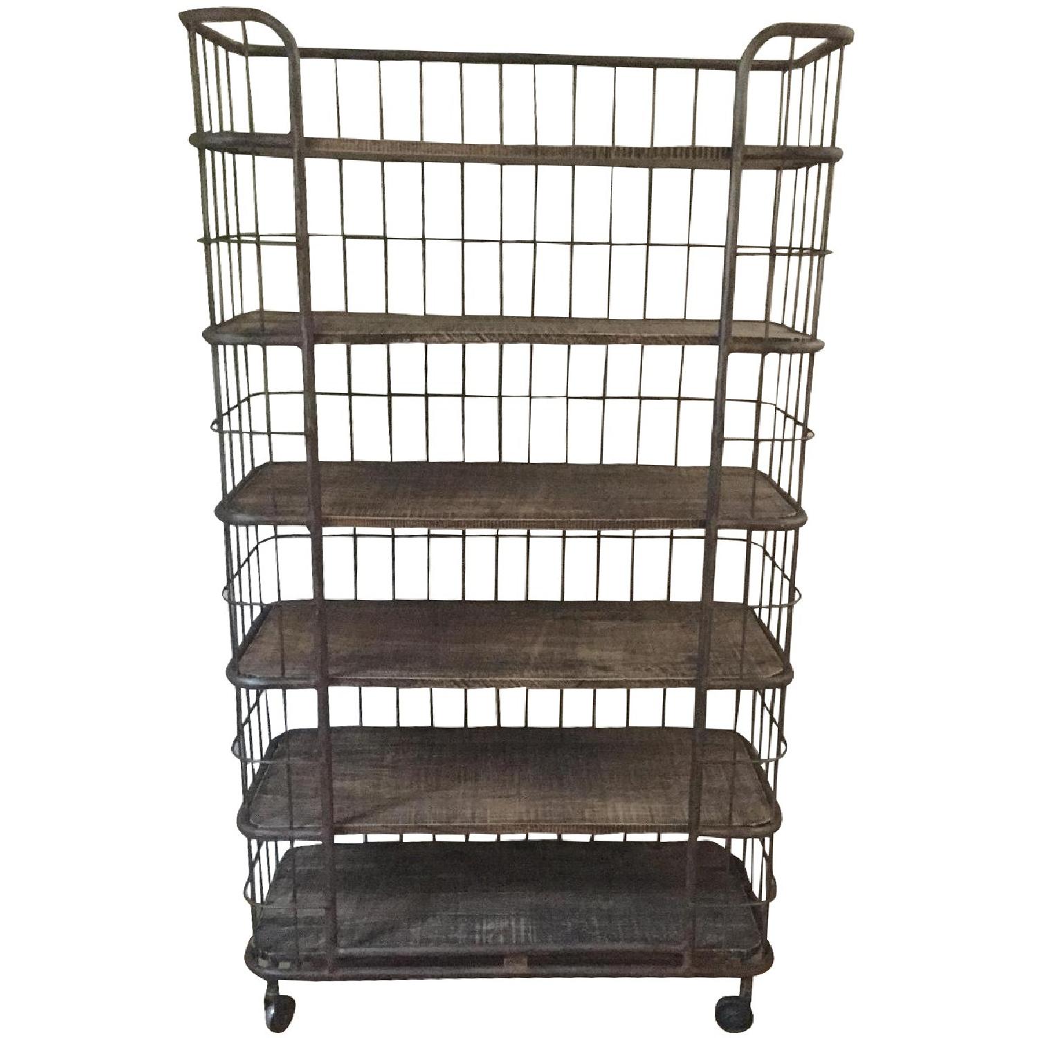 Mango Wood Baker's Rack - AptDeco