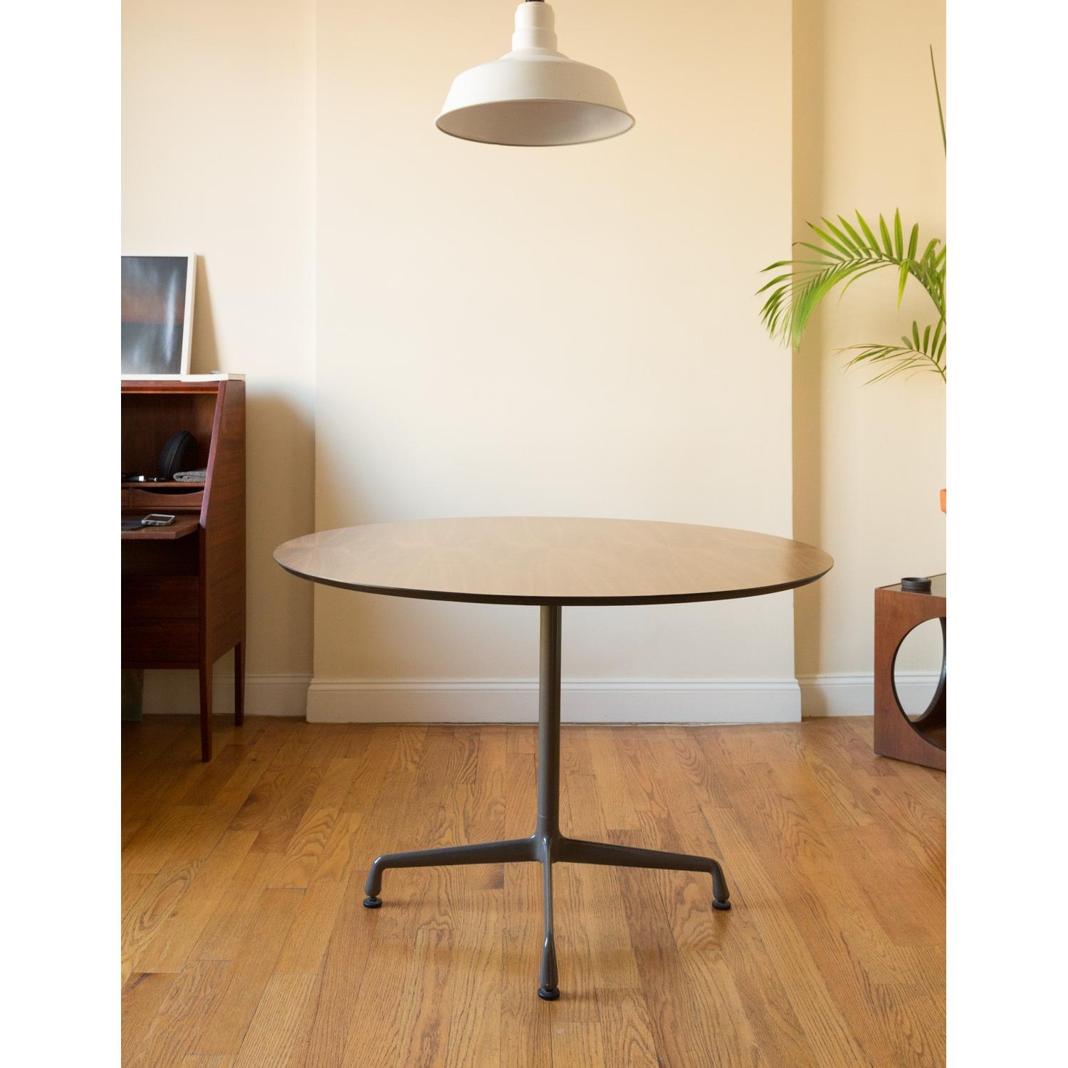 Herman Miller Eames Walnut Round Table - image-2