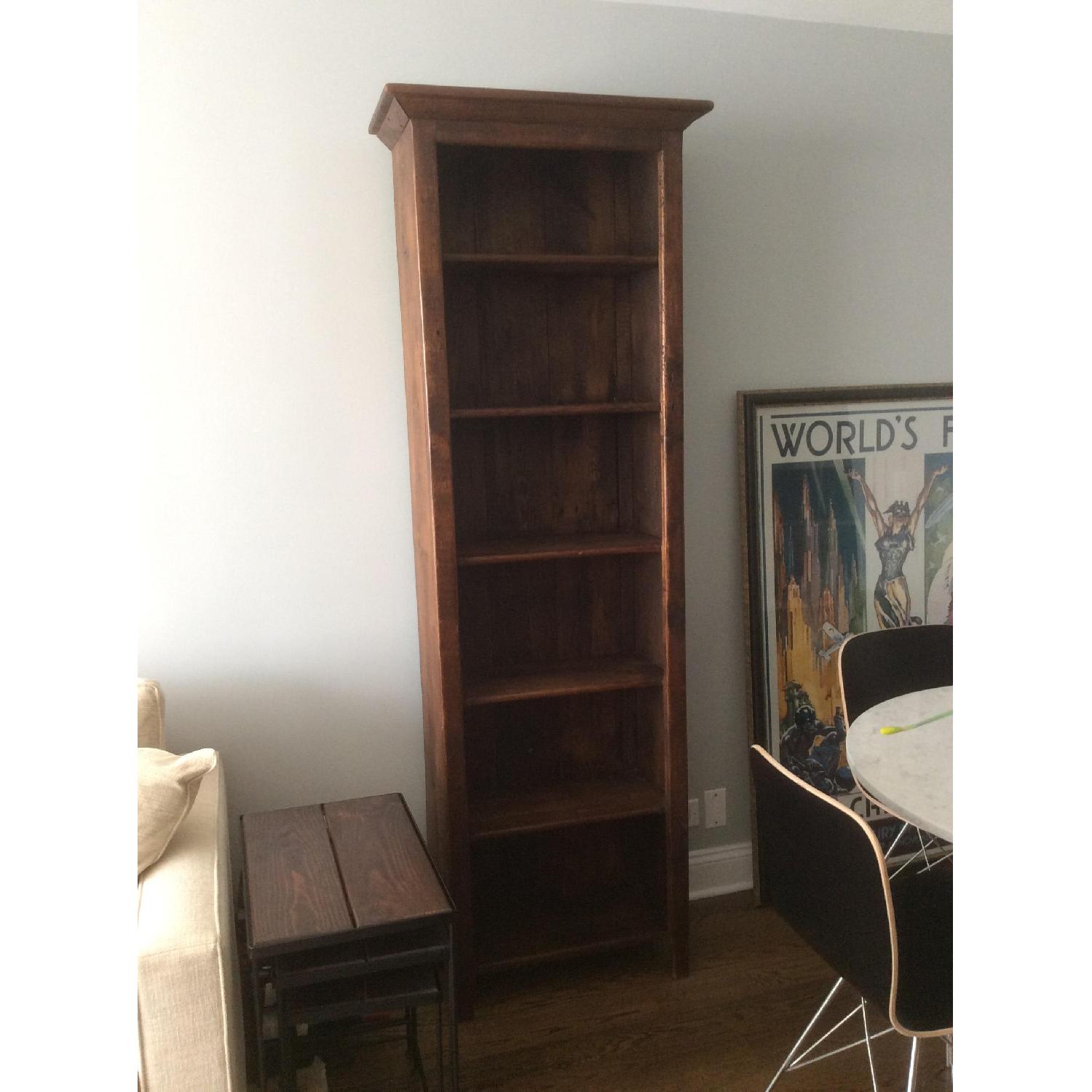 Antique Barn Wood Book Shelf AptDeco