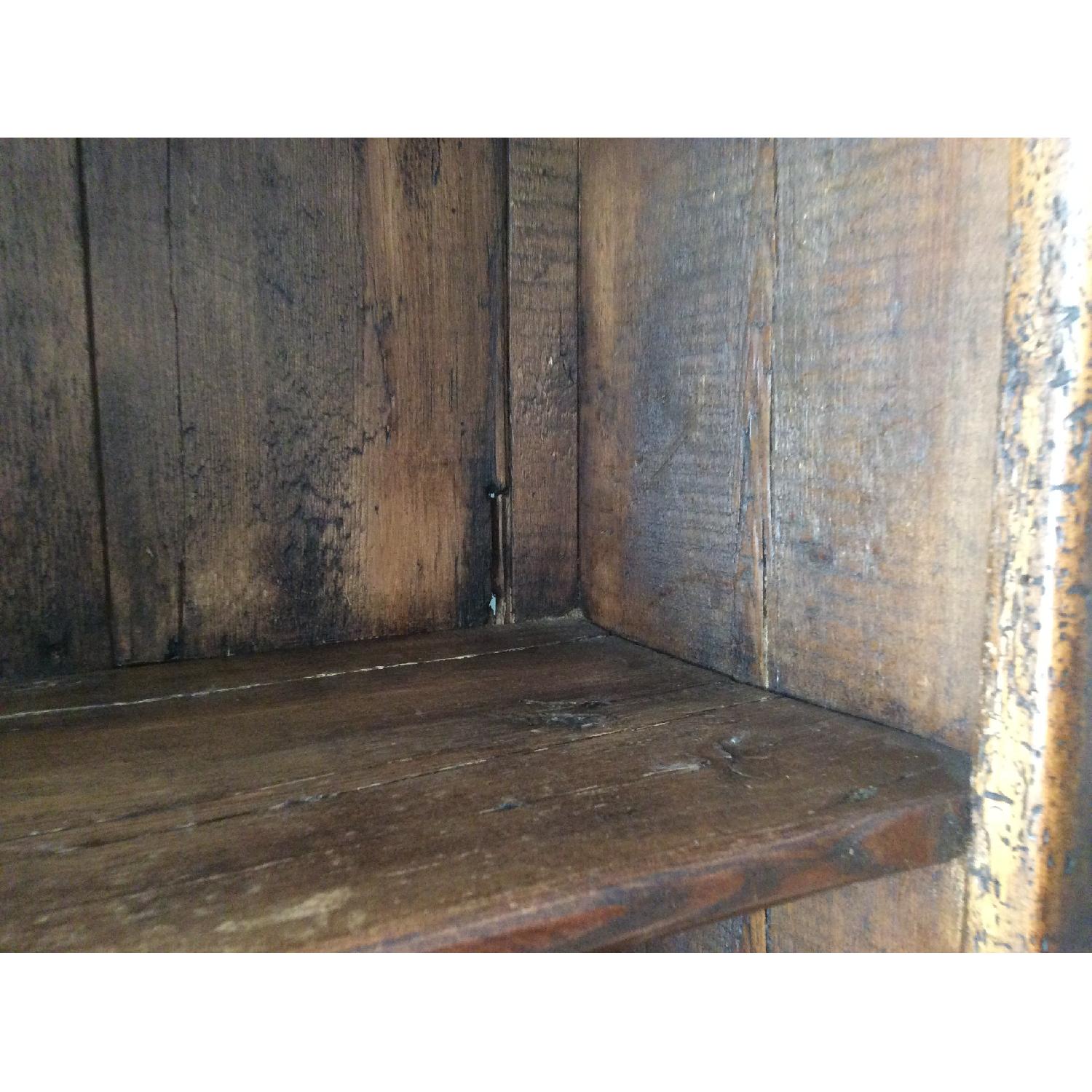 Antique Barn Wood Book Shelf AptDeco