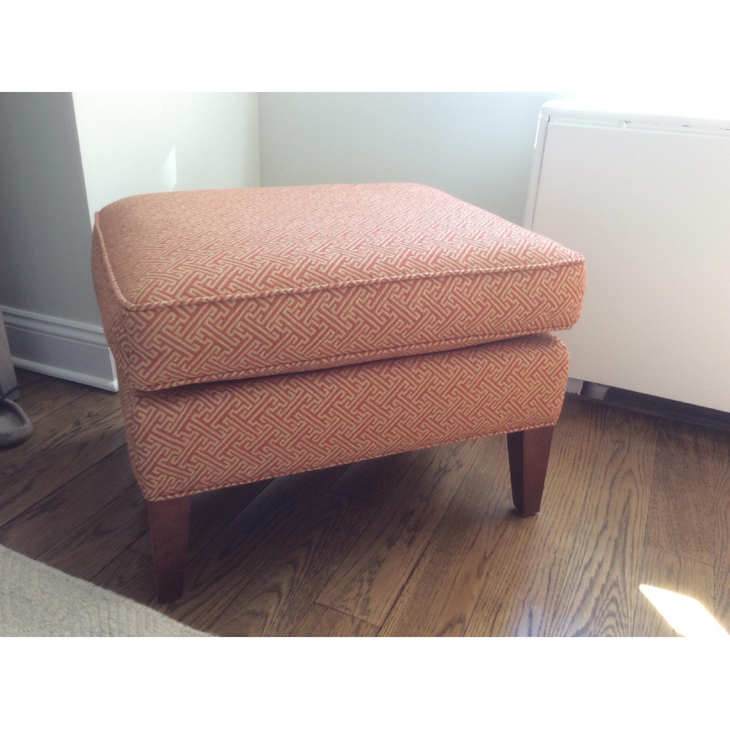 Room & Board Chair & Ottoman - image-1