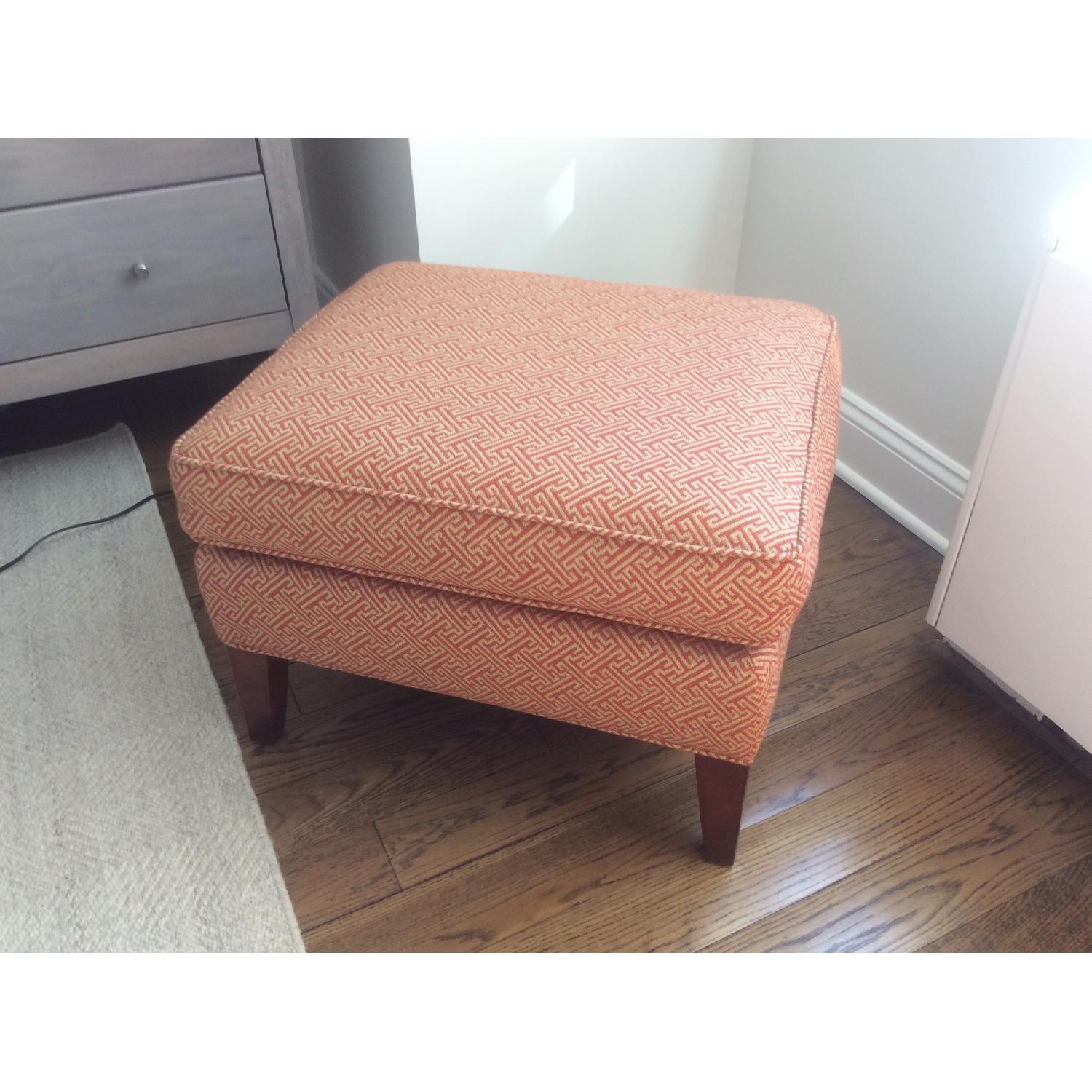 Room & Board Chair & Ottoman - image-5