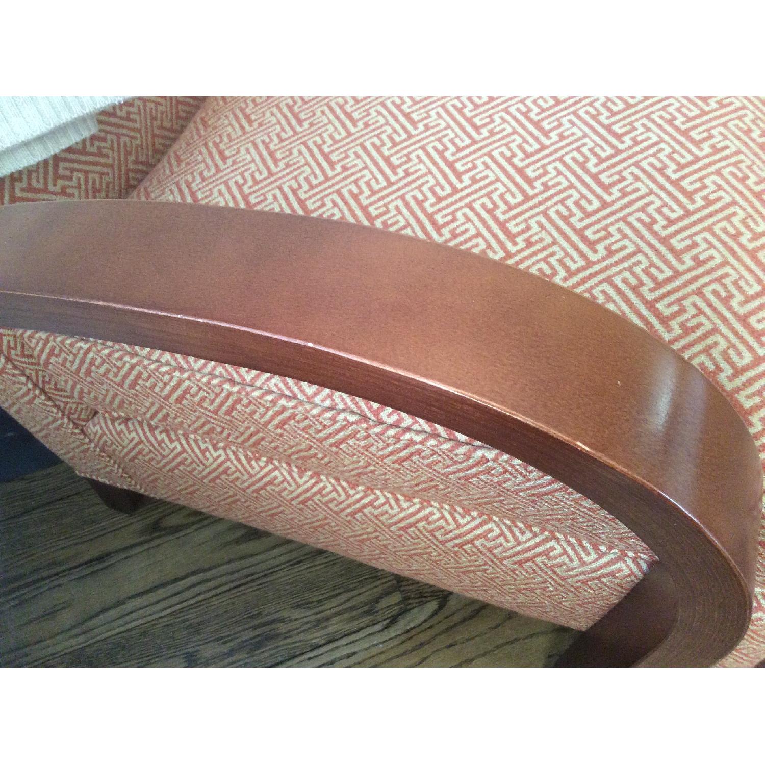 Room & Board Chair & Ottoman - image-8