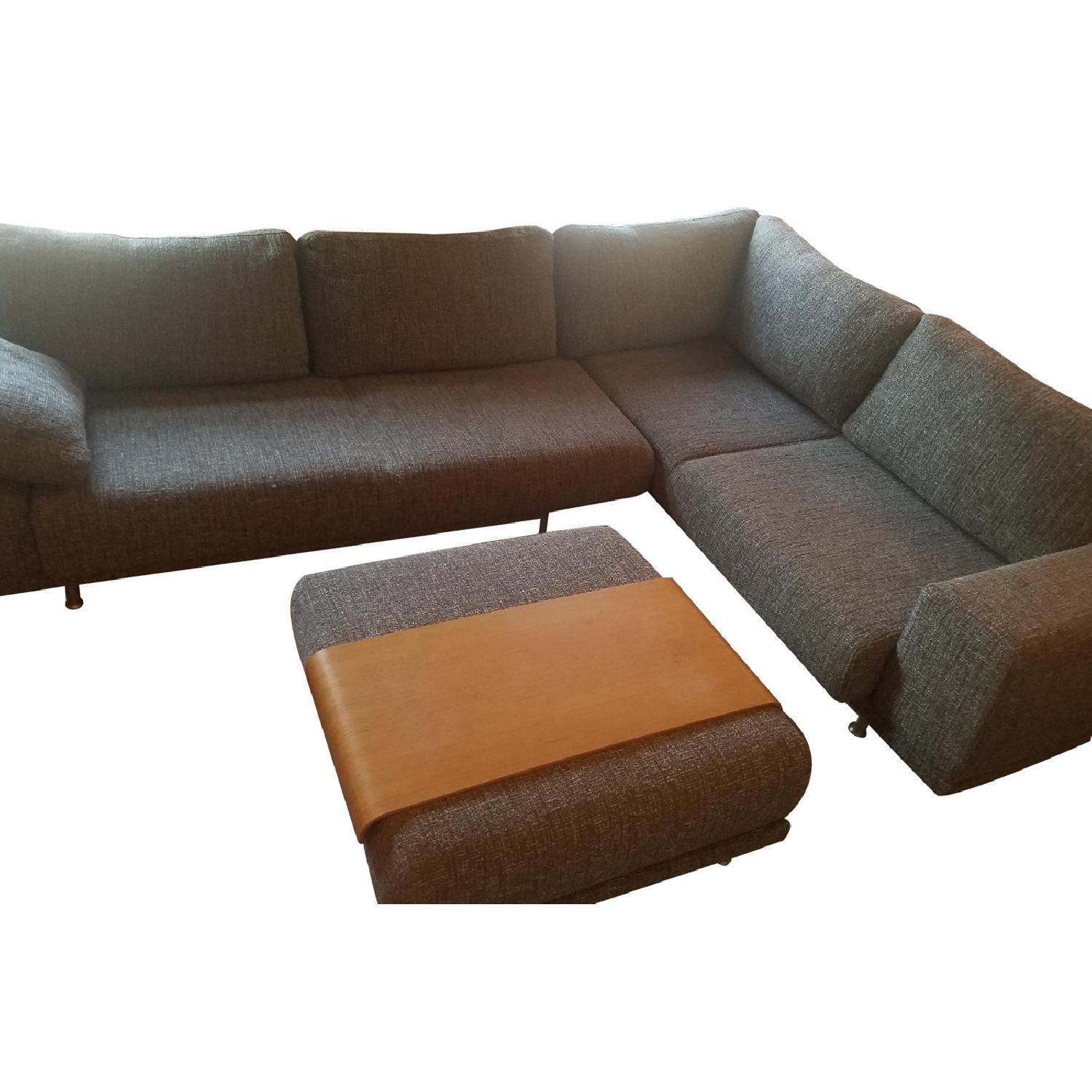 BoConcept Corner Sofa & Ottoman - AptDeco