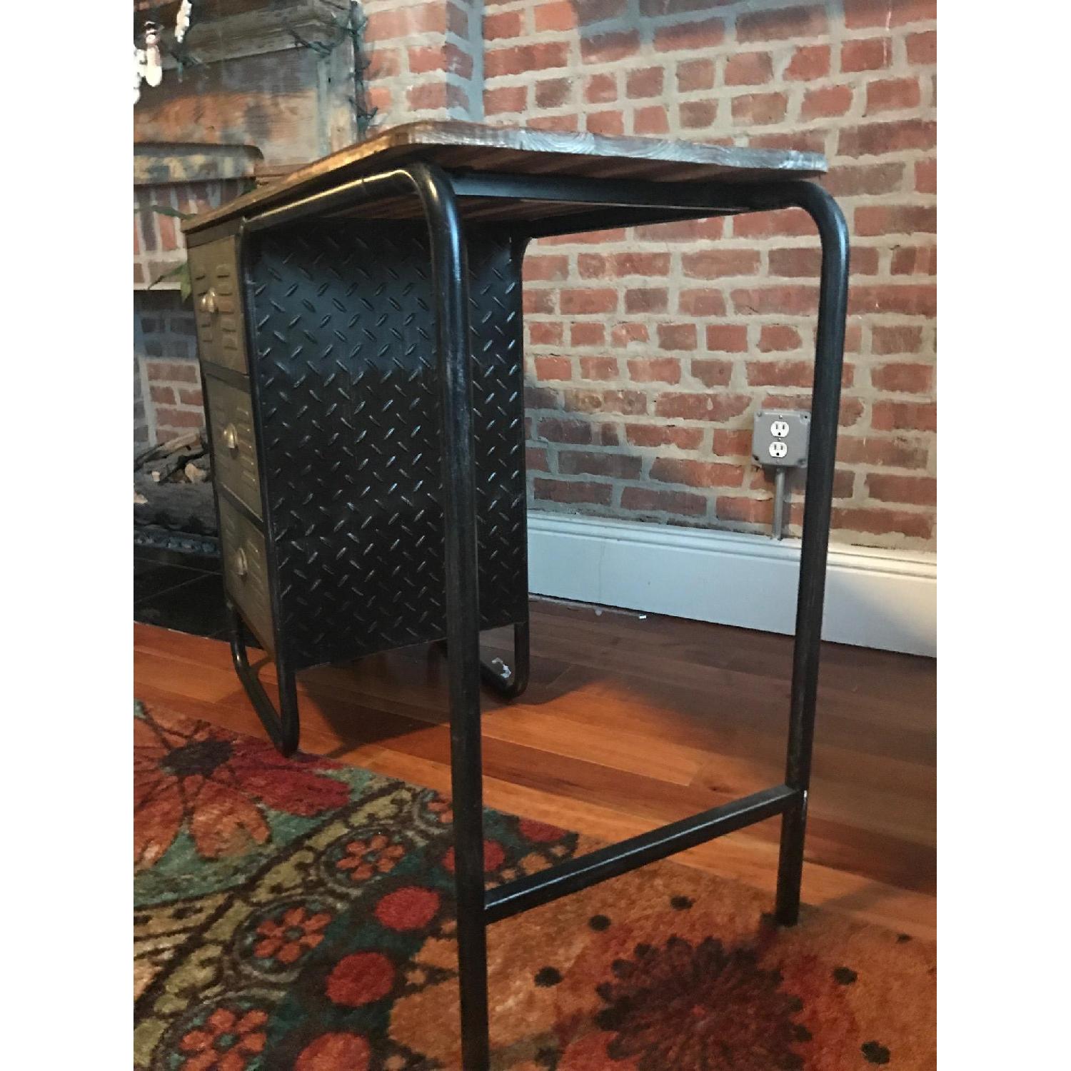 4D Concepts Industrial Style Locker Desk - image-2