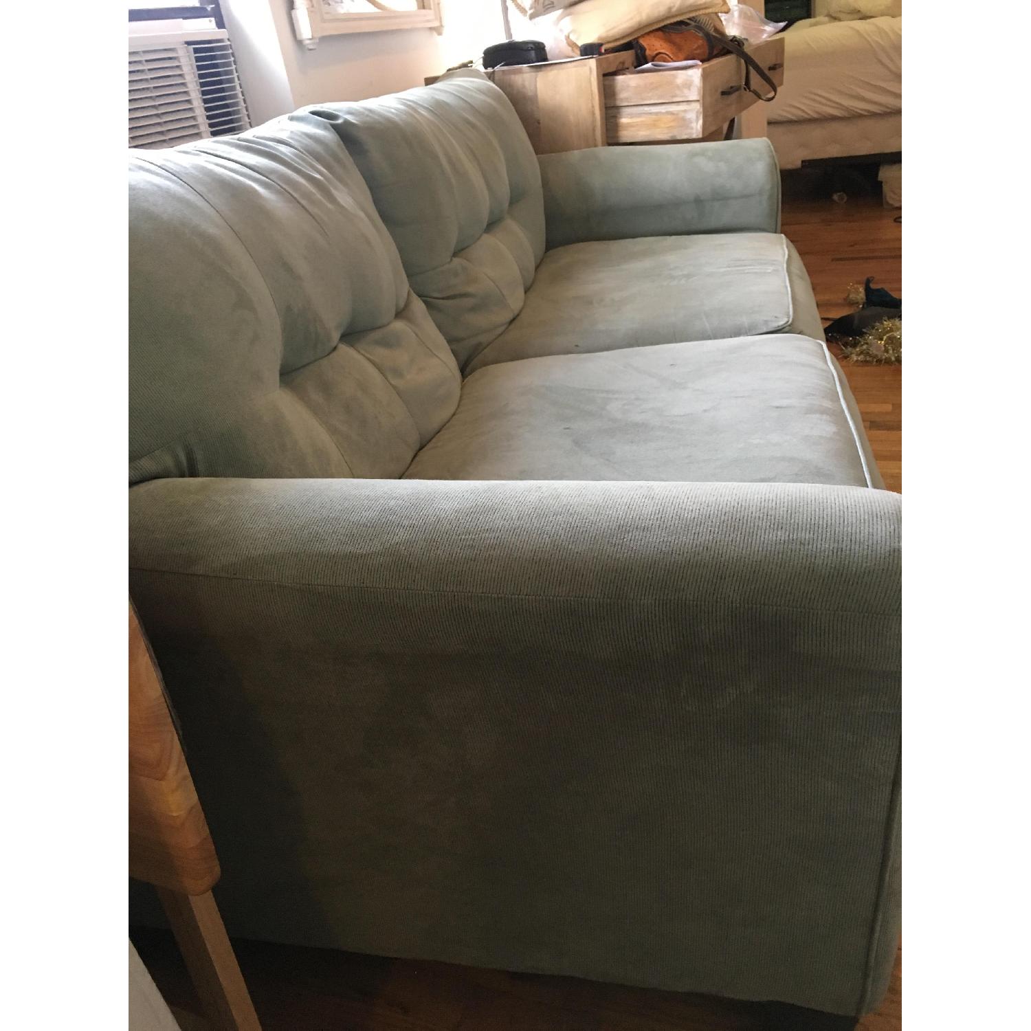Ashley's Sage/Mint Green Sofa - image-3