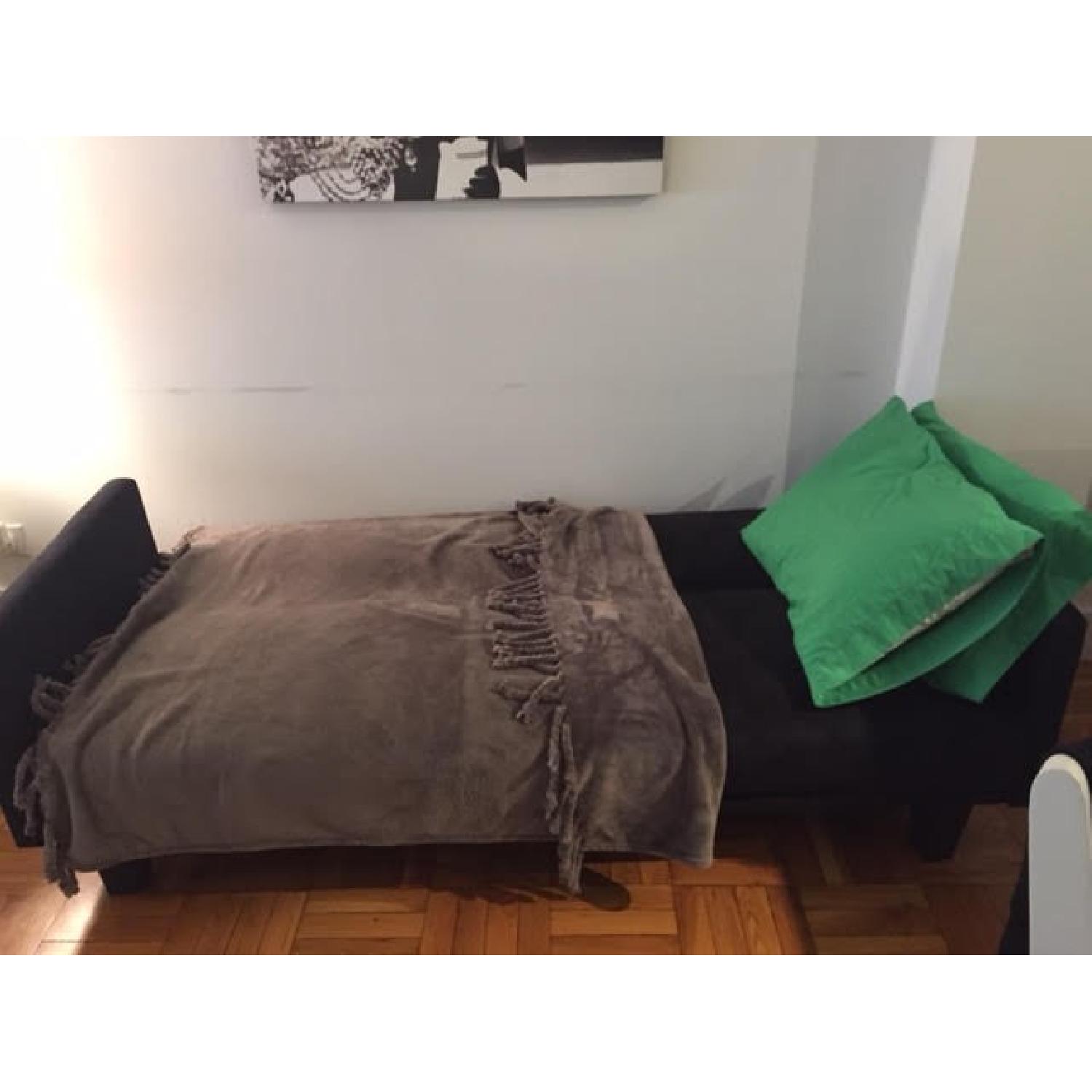 Sears Microsuede Futon - image-3