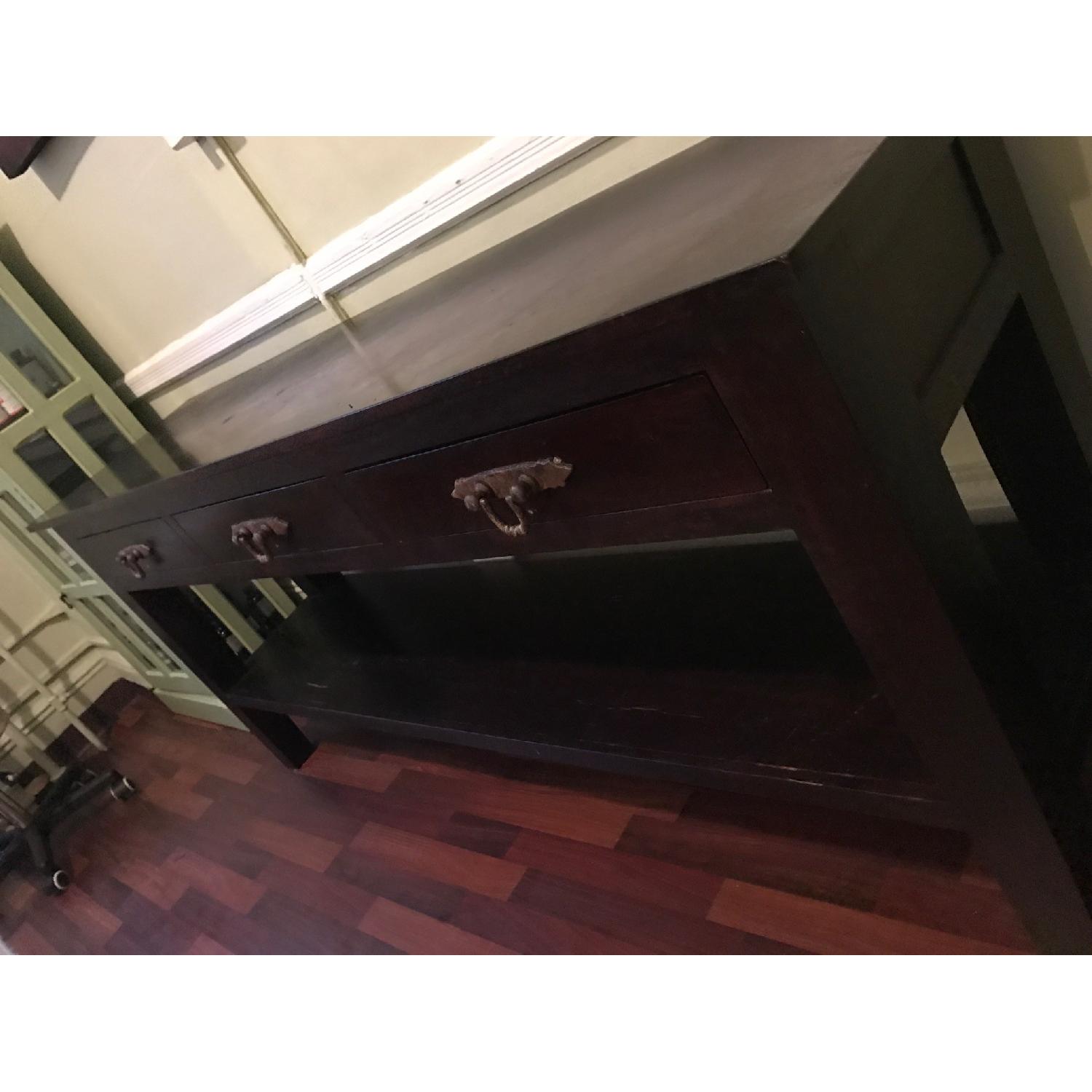 Custom Indonesian Wooden Console - image-1