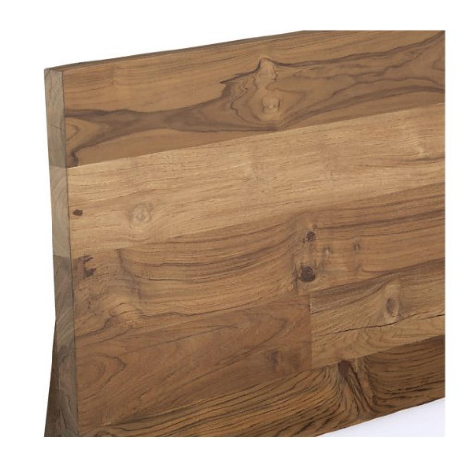 CB2 Dondra Teak Queen Bed Frame - image-3