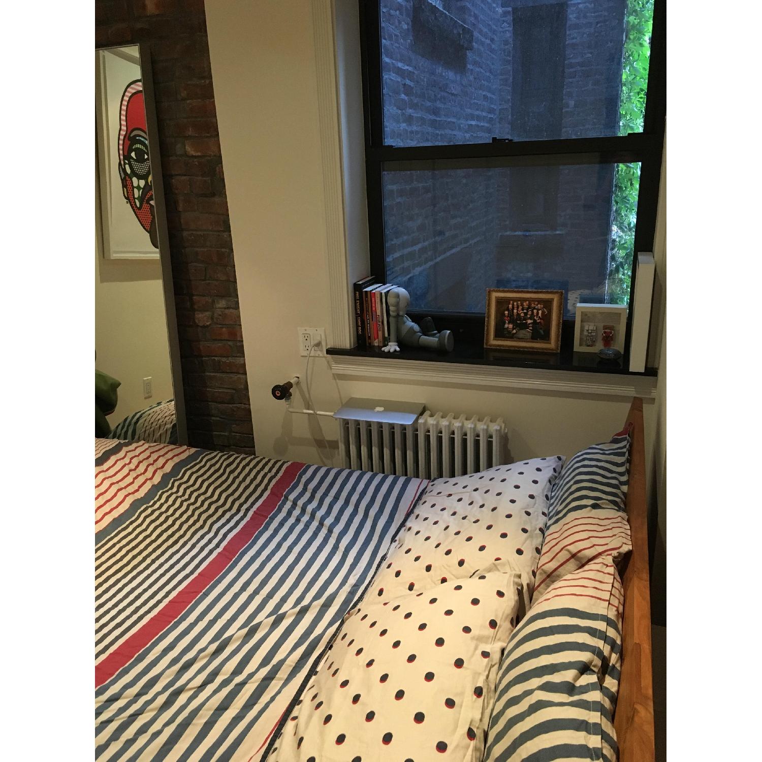 CB2 Dondra Teak Queen Bed Frame - image-7