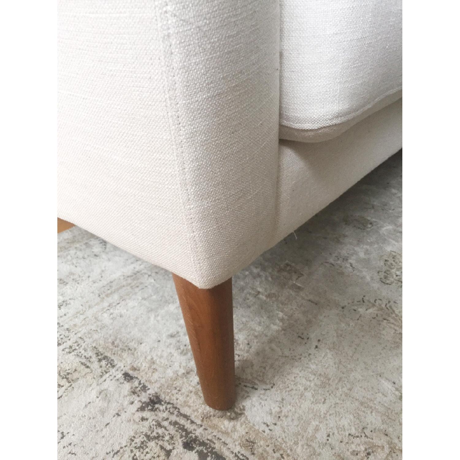 Emil Quartz White Sofa - image-4