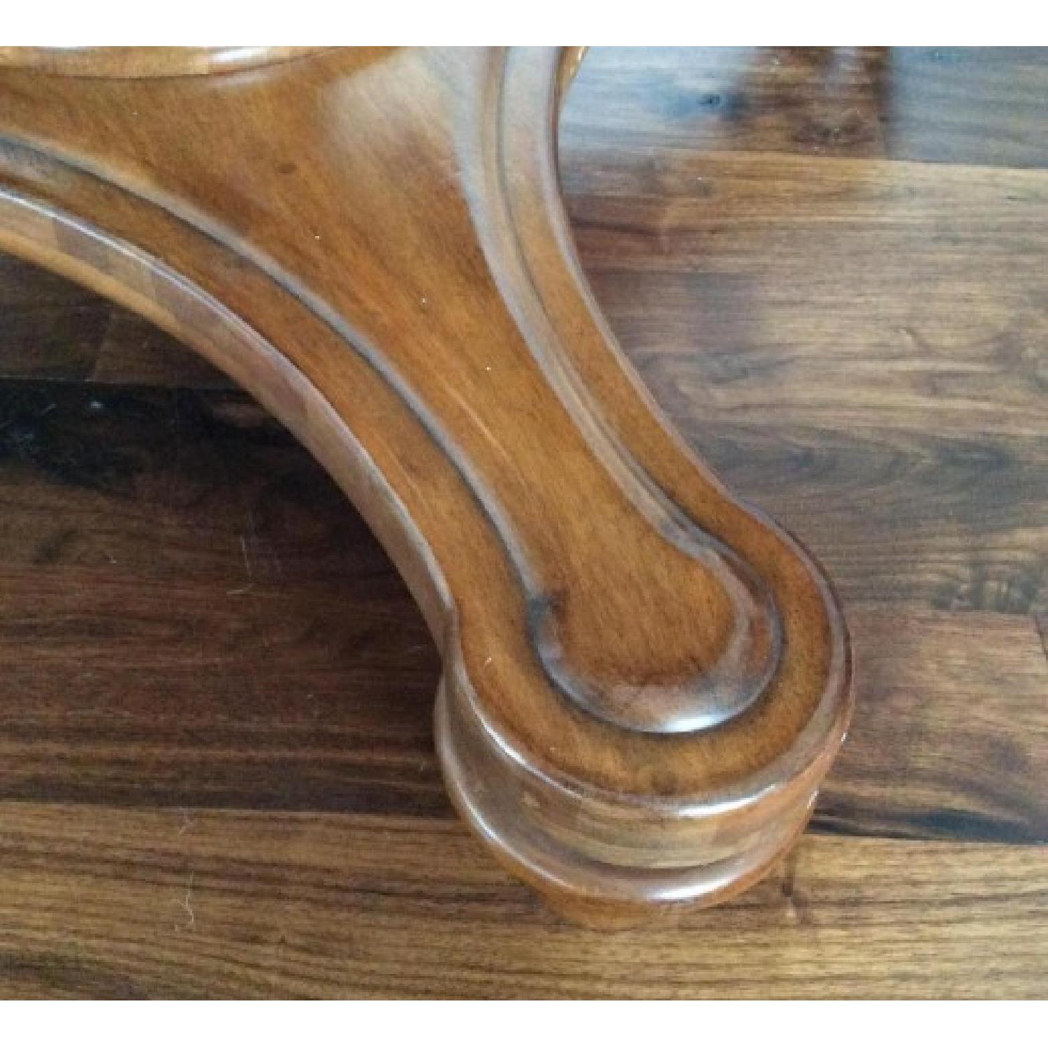 Pottery Barn Extendable Round Pedestal Dining Table - image-3