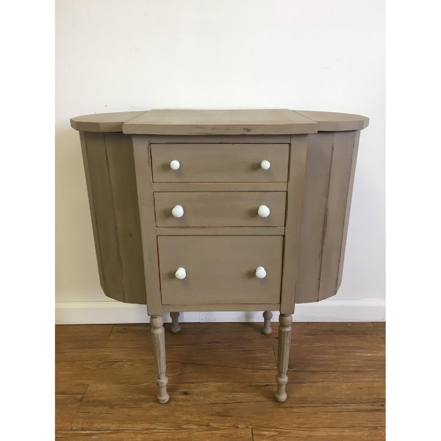 Antique Martha Washington Sewing Cabinet - image-2