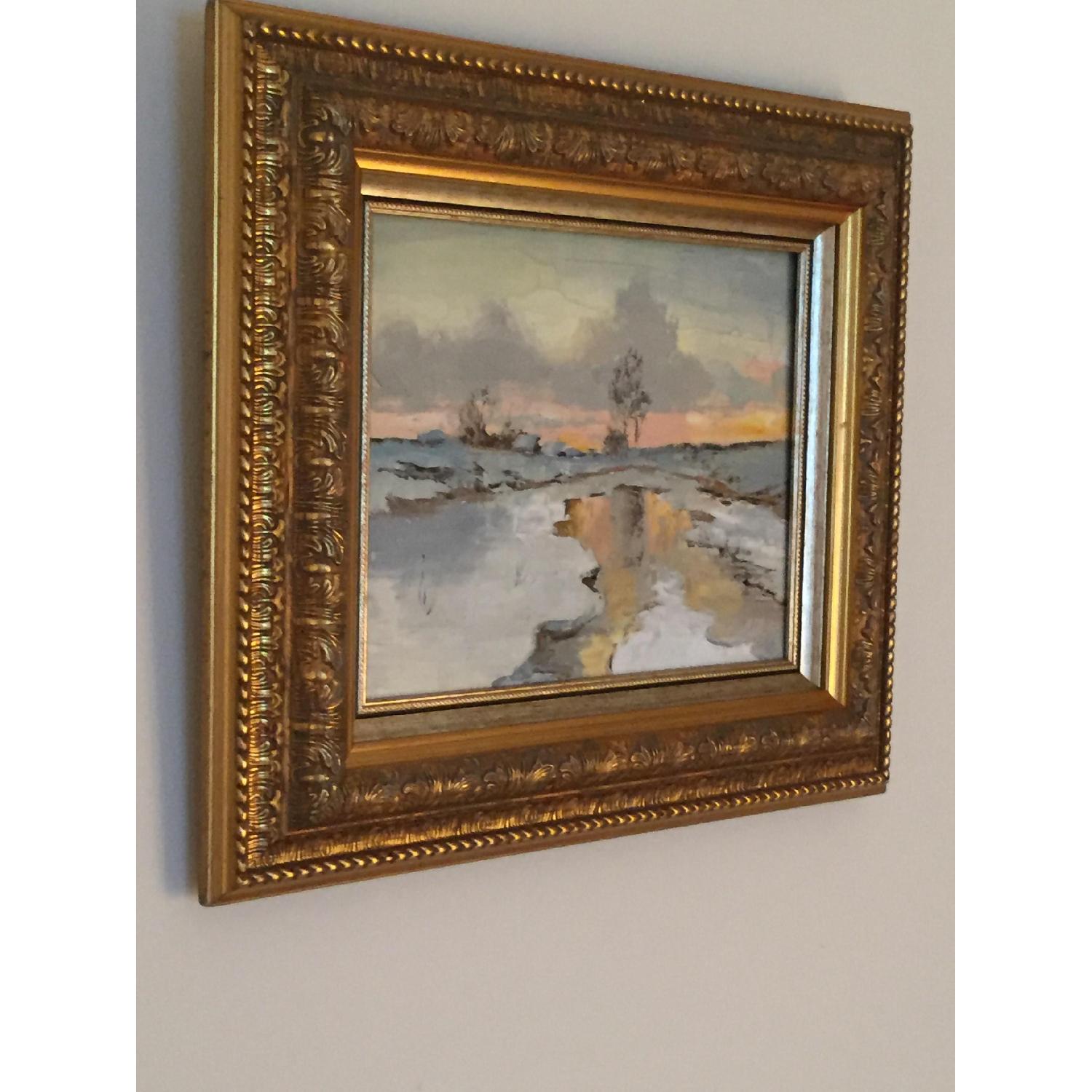 Original Signed Oil Paintings On Canvas - image-1