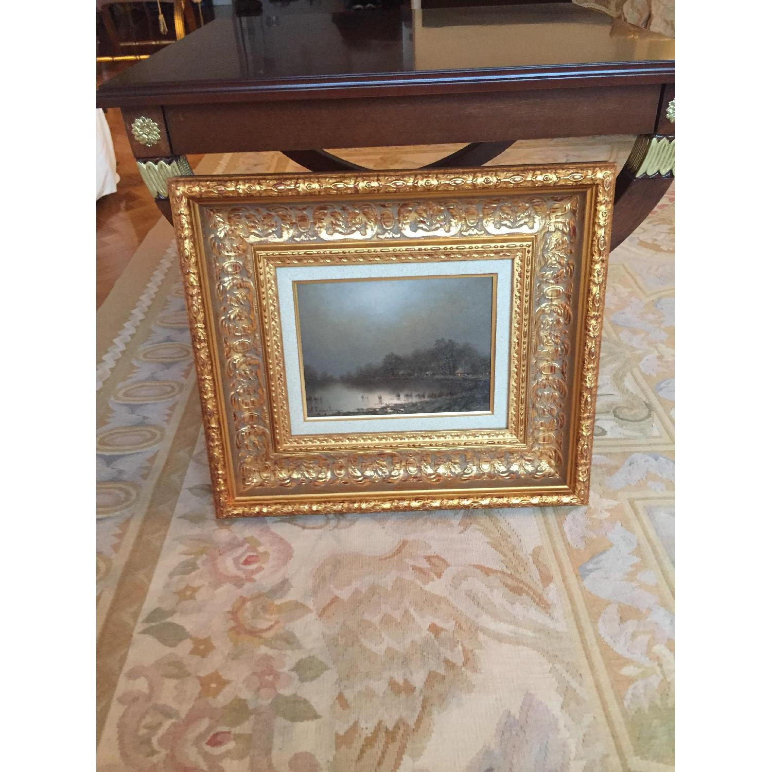 Original Signed Oil Canvas Painting - image-1